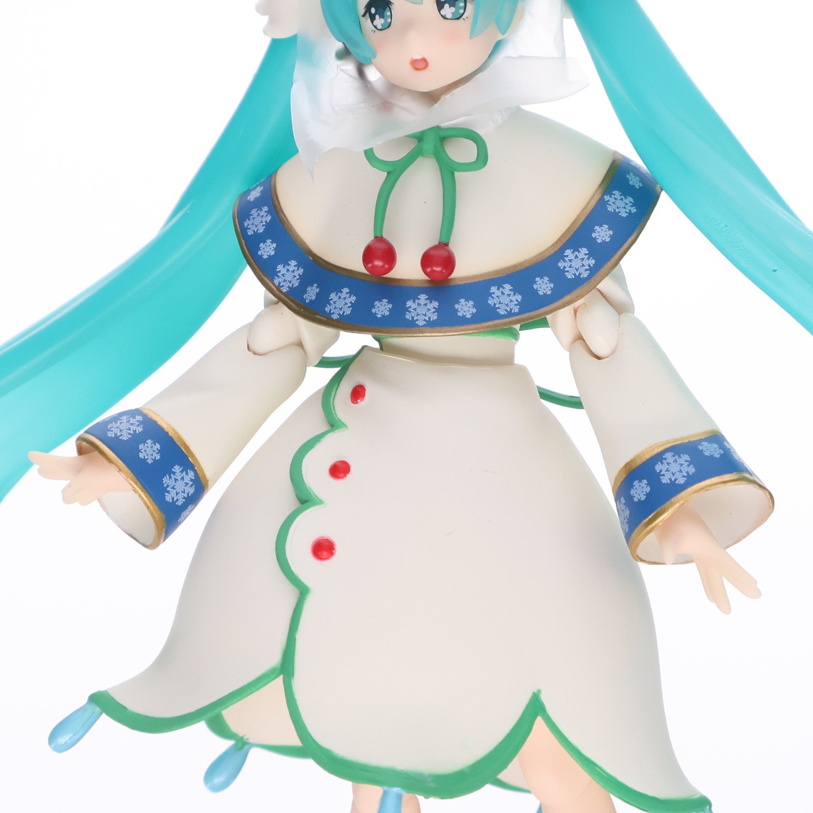 【中古即納】[FIG] figma(フィグマ) EX-024 雪ミク Snow Bell ver. キャラクター・ボーカル・シリーズ01 初音ミク 完成品 可動フィギュア ワンフェス2015冬&GOODSMILE ONLINE SHOP限定 マックスファクトリー(20150208)