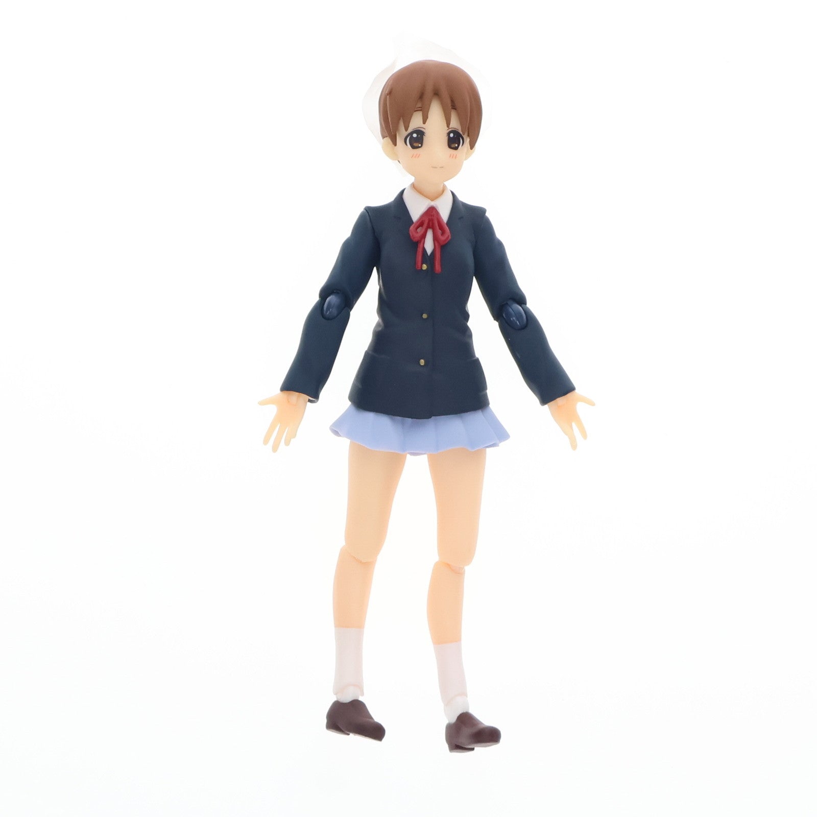 【中古即納】[FIG] figma(フィグマ) EX-004 平沢憂(ひらさわうい) 制服ver. けいおん! 完成品 可動フィギュア ワンフェス2010冬&GOODSMILE ONLINE SHOP限定 マックスファクトリー(20100228)