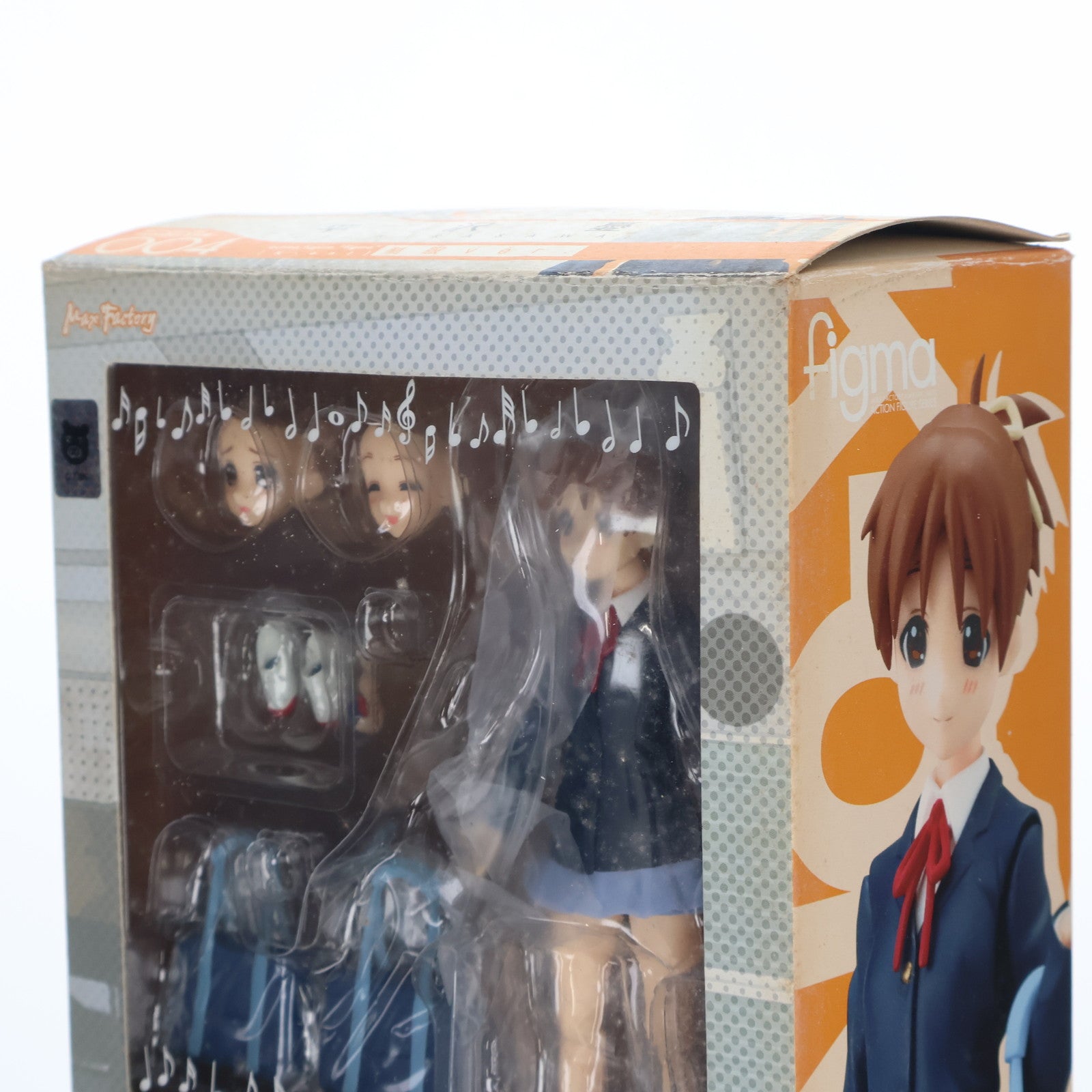 【中古即納】[FIG] figma(フィグマ) EX-004 平沢憂(ひらさわうい) 制服ver. けいおん! 完成品 可動フィギュア ワンフェス2010冬&GOODSMILE ONLINE SHOP限定 マックスファクトリー(20100228)