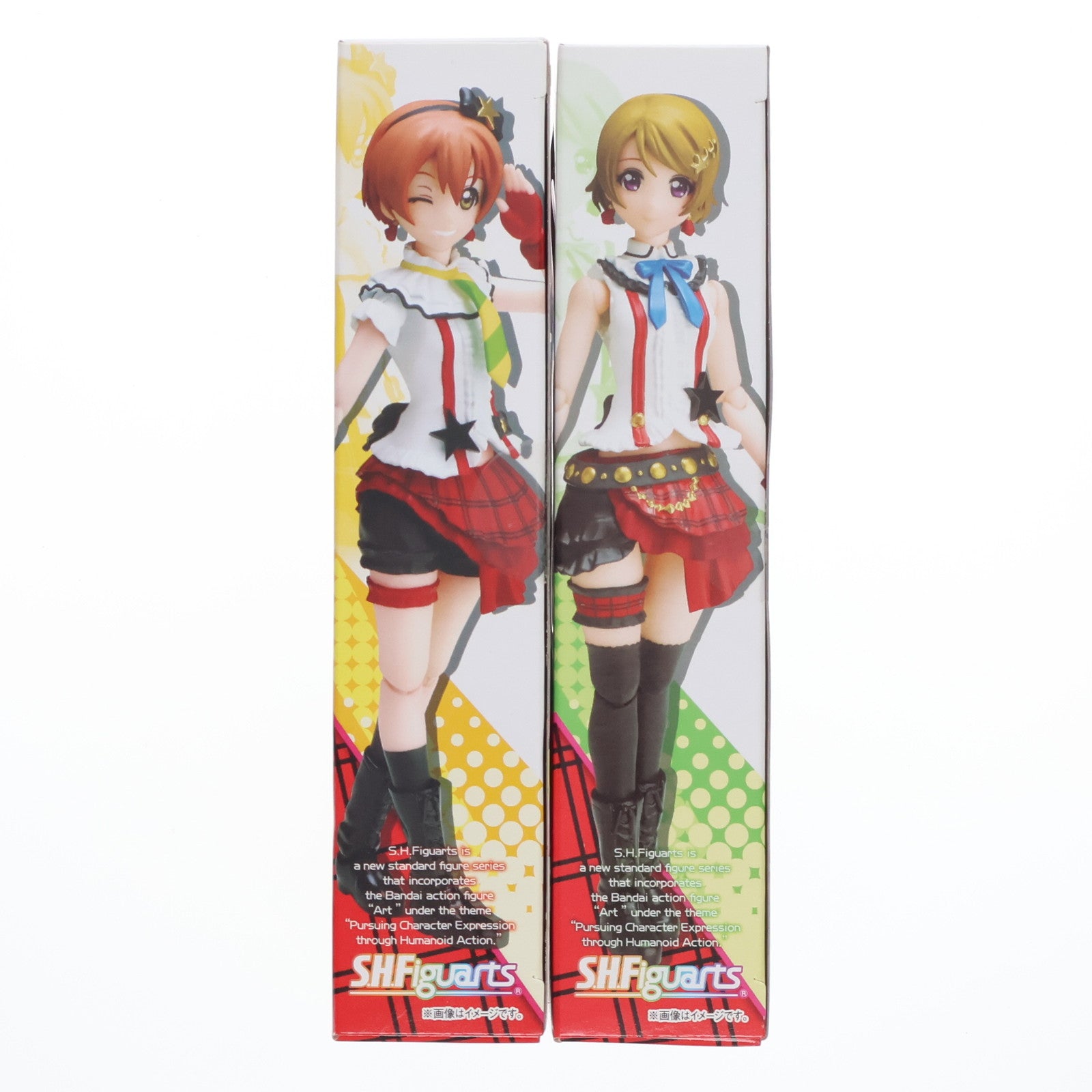 【中古即納】[FIG] セット購入特典付属 魂ウェブ商店限定 S.H.Figuarts(フィギュアーツ) 小泉花陽&星空凛(こいずみはなよ&ほしぞらりん)(僕らは今のなかで) ラブライブ! 完成品 可動フィギュア バンダイ(20160229)