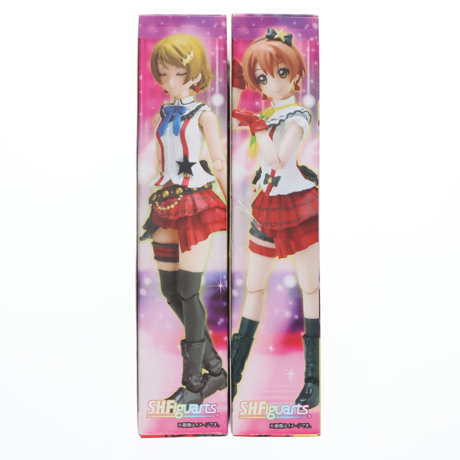 【中古即納】[FIG] セット購入特典付属 魂ウェブ商店限定 S.H.Figuarts(フィギュアーツ) 小泉花陽&星空凛(こいずみはなよ&ほしぞらりん)(僕らは今のなかで) ラブライブ! 完成品 可動フィギュア バンダイ(20160229)