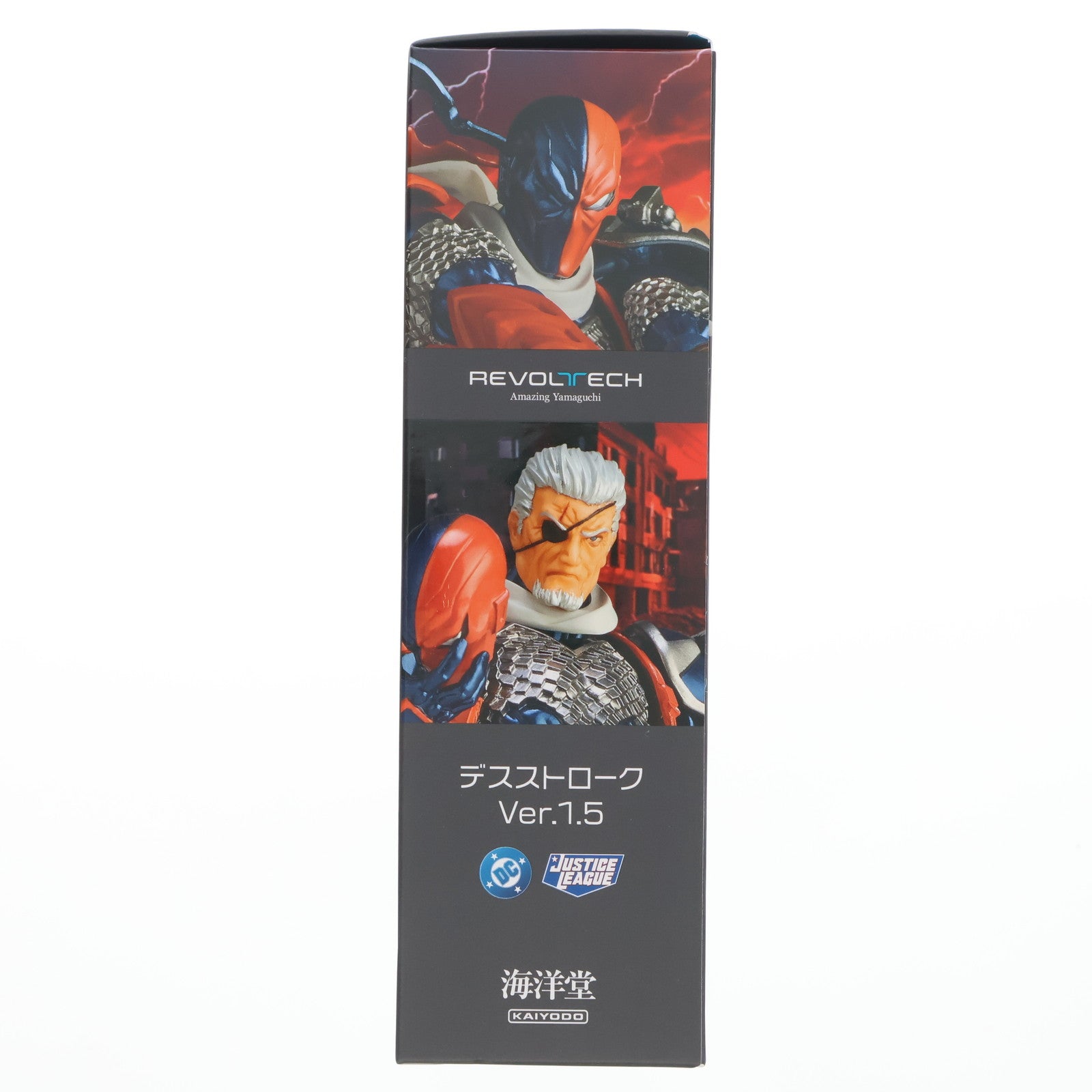 【中古即納】[FIG] リボルテック アメイジング・ヤマグチ デスストローク Ver.1.5 DCユニバース 完成品 可動フィギュア(NR059) 海洋堂(20250523)