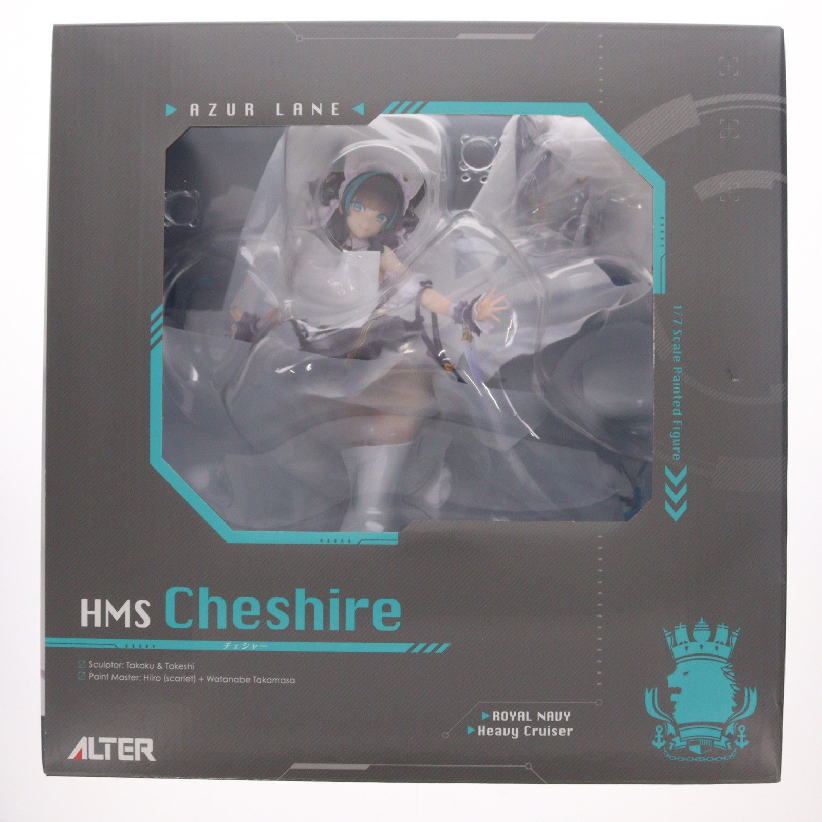 【中古即納】[FIG] あみあみ限定 チェシャー アズールレーン 1/7 完成品 フィギュア アルター(20250714)