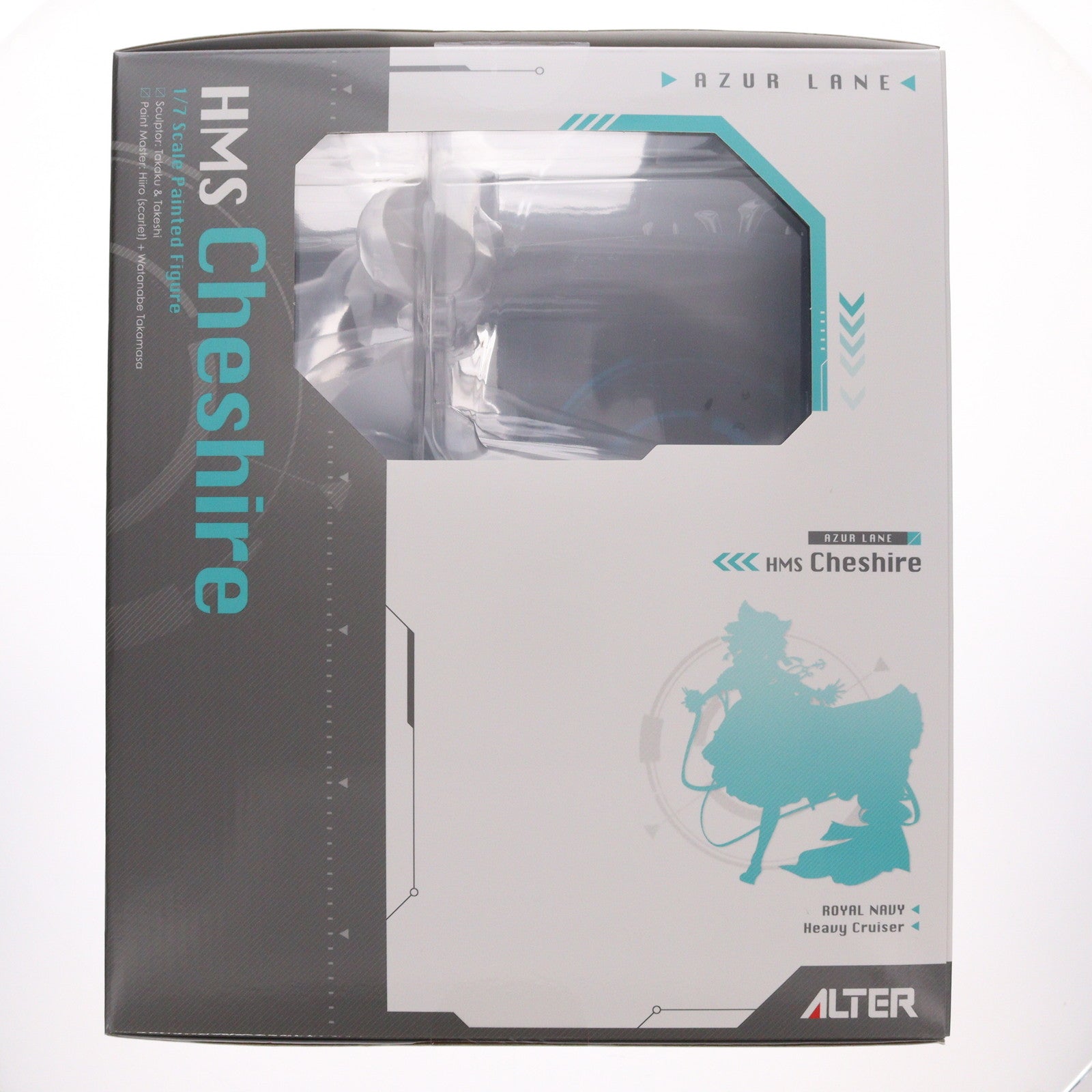 【中古即納】[FIG] あみあみ限定 チェシャー アズールレーン 1/7 完成品 フィギュア アルター(20250714)