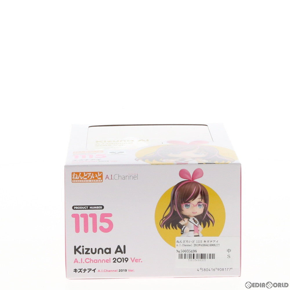 【中古即納】[FIG] ねんどろいど 1115 キズナアイ A.I.Channel 2019Ver. 完成品 可動フィギュア グッドスマイルカンパニー(20191026)
