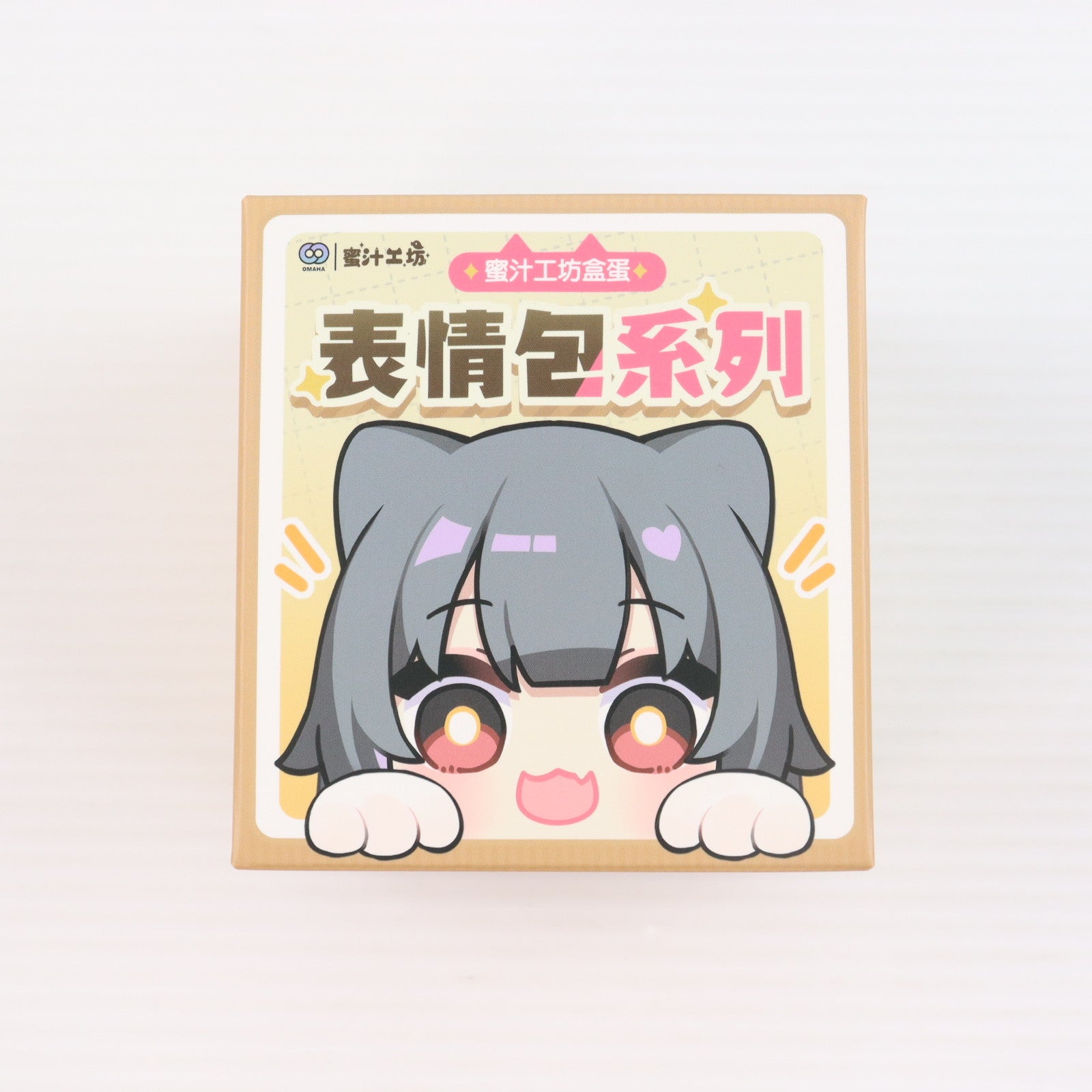 【中古即納】[FIG] ミニフィギュア付属 猫娘スタンプシリーズ Cちゃん「消えろ!」 OMAHA×蜜汁工坊 1/1 完成品 フィギュア OMAHA(オマハ)(20250531)
