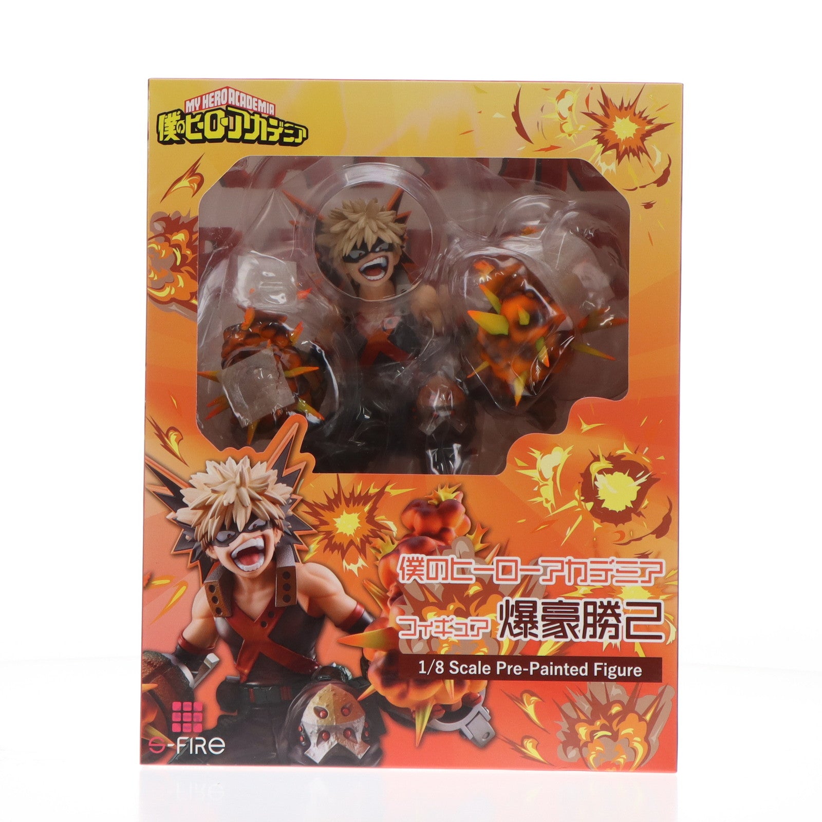 【中古即納】[FIG] 爆豪勝己(ばくごうかつき) 僕のヒーローアカデミア 1/8 完成品 フィギュア タカラトミー/S-FIRE(20221031)
