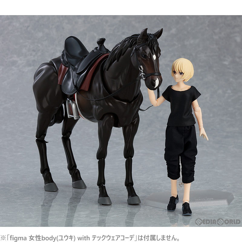 【中古即納】[FIG] figma(フィグマ) 490c 馬 ver.2(黒鹿毛) 完成品 可動フィギュア マックスファクトリー(20221225)
