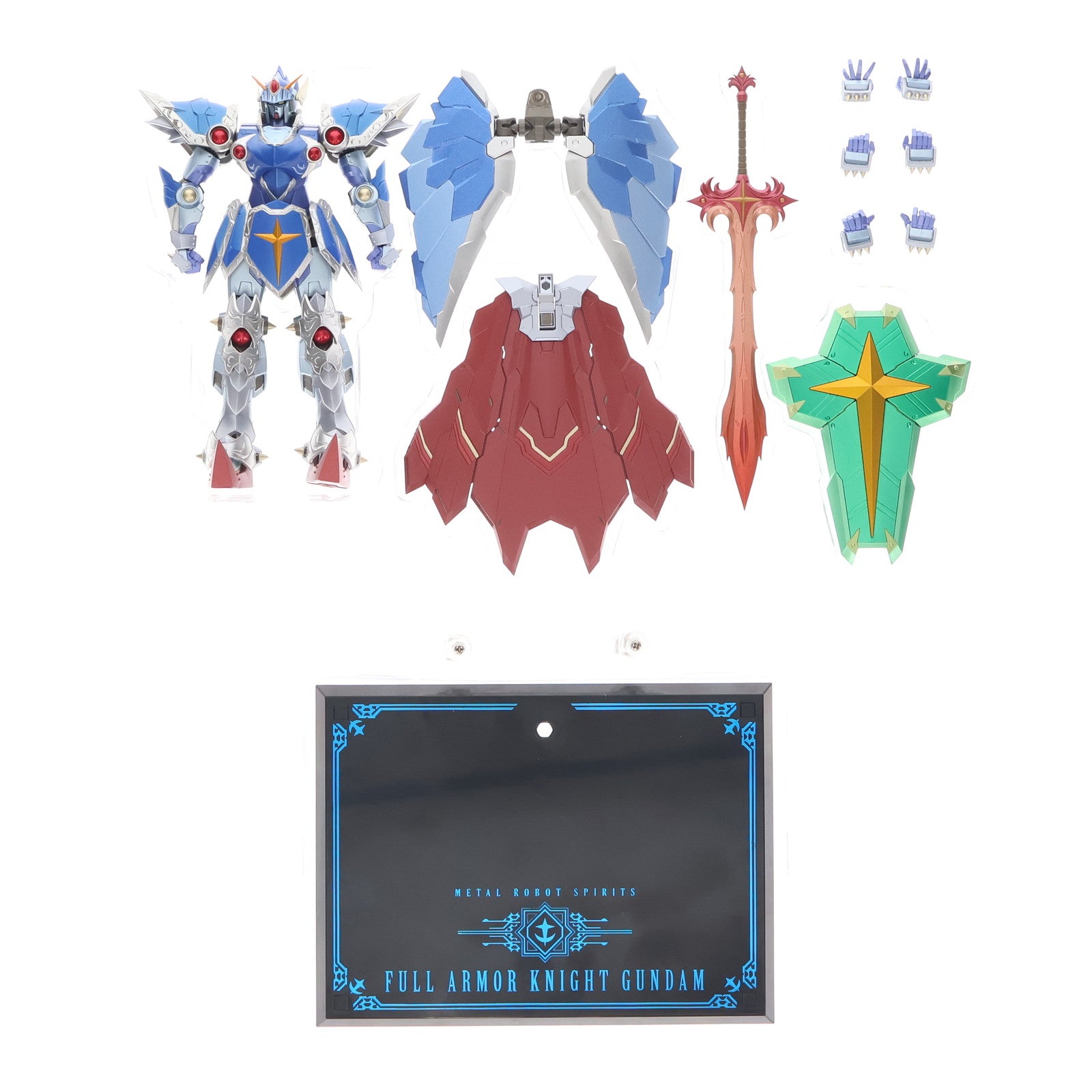 【中古即納】[FIG] 魂ウェブ商店限定 METAL ROBOT魂(SIDE MS) フルアーマー騎士ガンダム(リアルタイプver.) SDガンダム外伝 完成品 可動フィギュア バンダイスピリッツ(20181231)