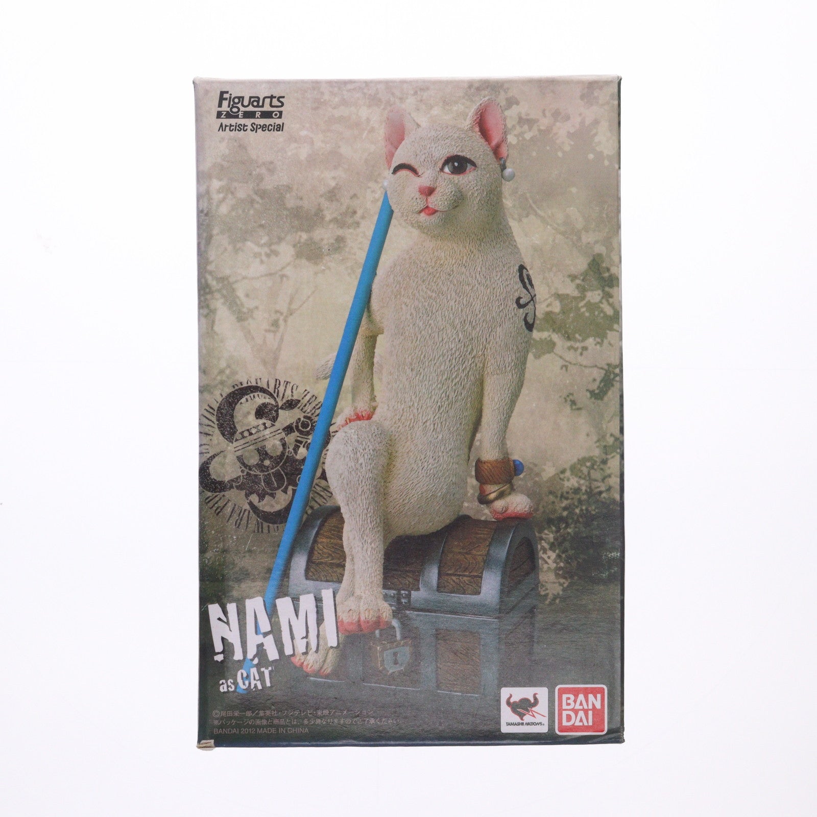 【中古即納】[FIG] 魂ウェブ商店限定 フィギュアーツZERO Artist Special ナミ as ネコ ONE PIECE(ワンピース) 完成品 フィギュア バンダイ(20120531)