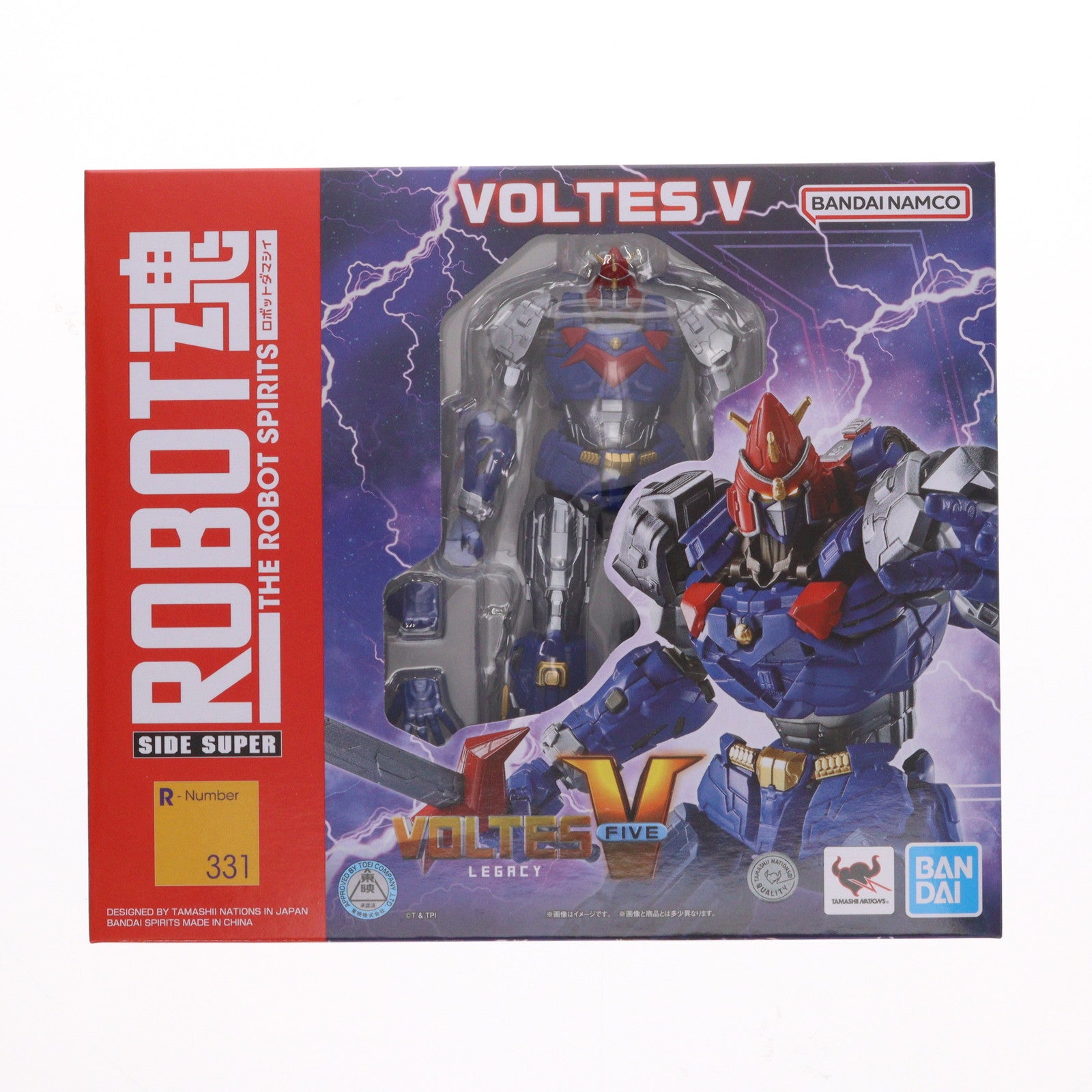 【中古即納】[FIG] ROBOT魂(SIDE SUPER) VOLTES V ボルテスV レガシー 完成品 可動フィギュア バンダイスピリッツ(20250215)