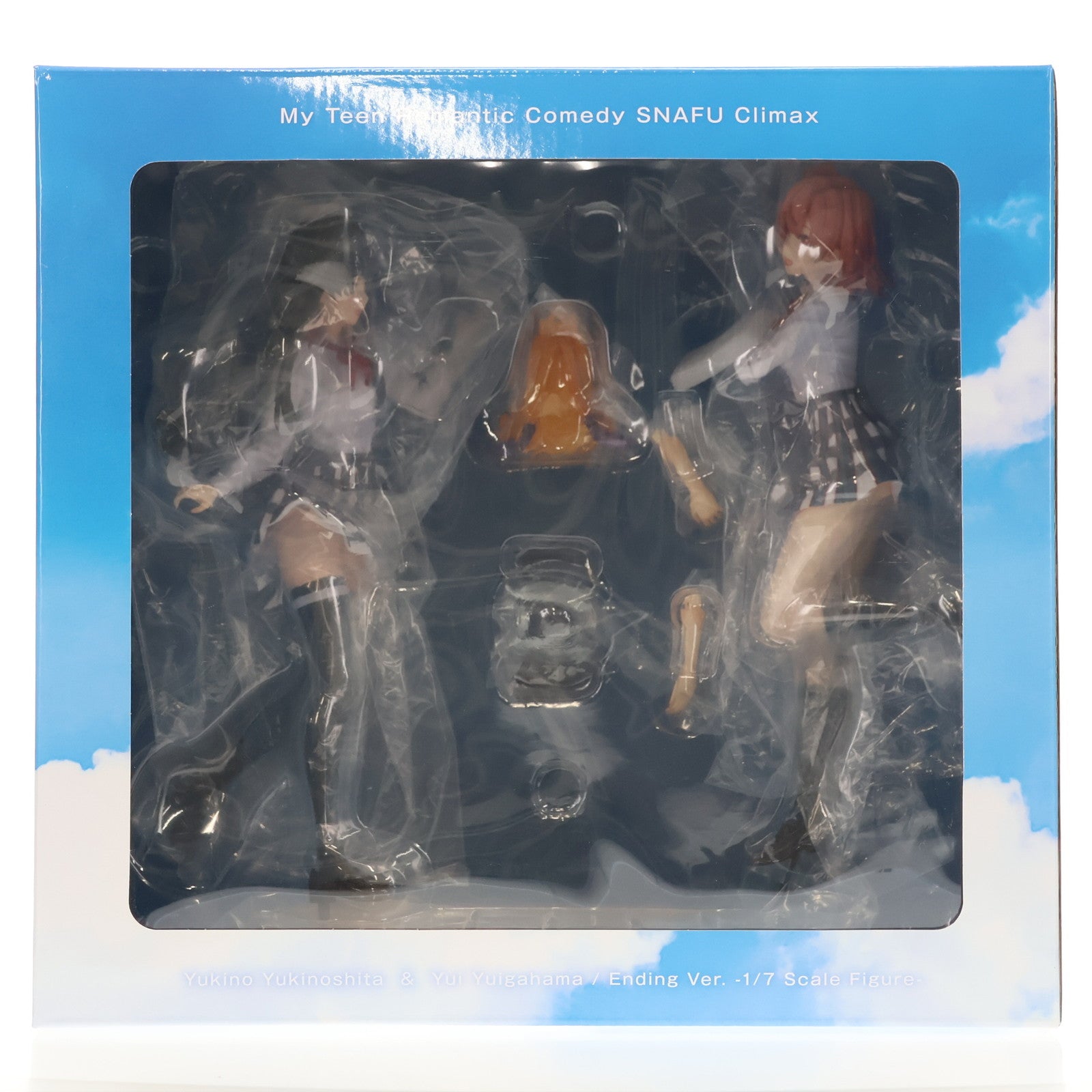 【中古即納】[FIG] eStream Store限定 SHIBUYA SCRAMBLE FIGURE 雪ノ下雪乃&由比ヶ浜結衣(ゆきのしたゆきの&ゆいがはまゆい) -エンディングVer.- やはり俺の青春ラブコメはまちがっている。完 1/7 完成品 フィギュア eStream/アルファサテライト(20220430)