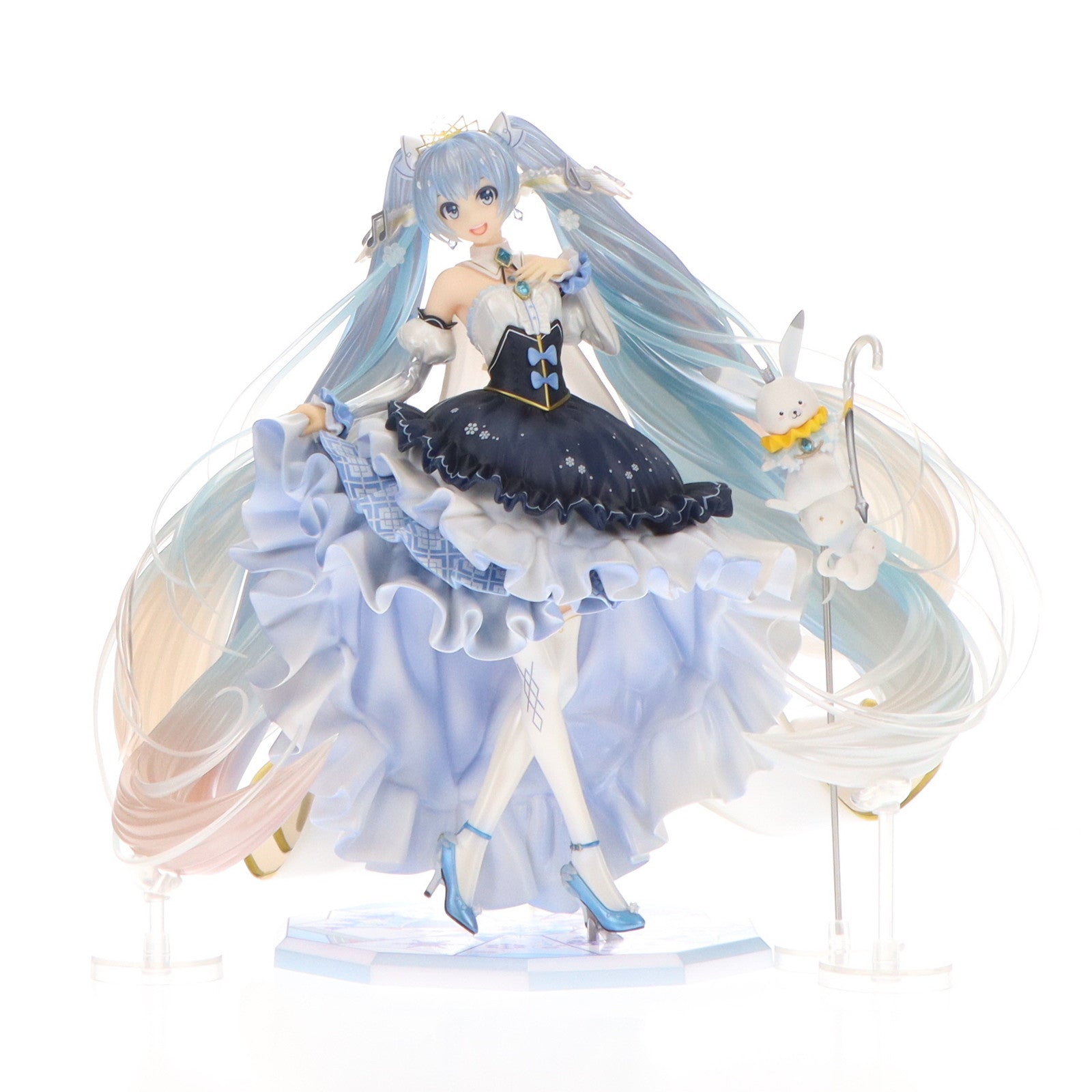 【中古即納】[FIG] 雪ミク Snow Princess Ver. キャラクター・ボーカル・シリーズ01 初音ミク 1/7 完成品 フィギュア グッドスマイルカンパニー(20210901)