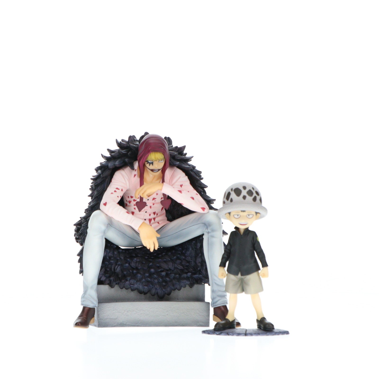 【中古即納】[FIG] (再販) Portrait.Of.Pirates P.O.P LIMITED EDITION コラソン&ロー ONE PIECE(ワンピース) 完成品 フィギュア プレミアムバンダイ&一部店舗限定 メガハウス(20230131)