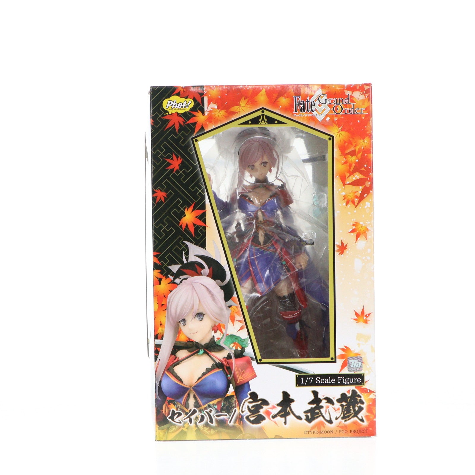 【中古即納】[FIG] セイバー/宮本武蔵(みやもとむさし) Fate/Grand Order(フェイト/グランドオーダー) 1/7 完成品 フィギュア Phat!(ファット・カンパニー)(20200325)