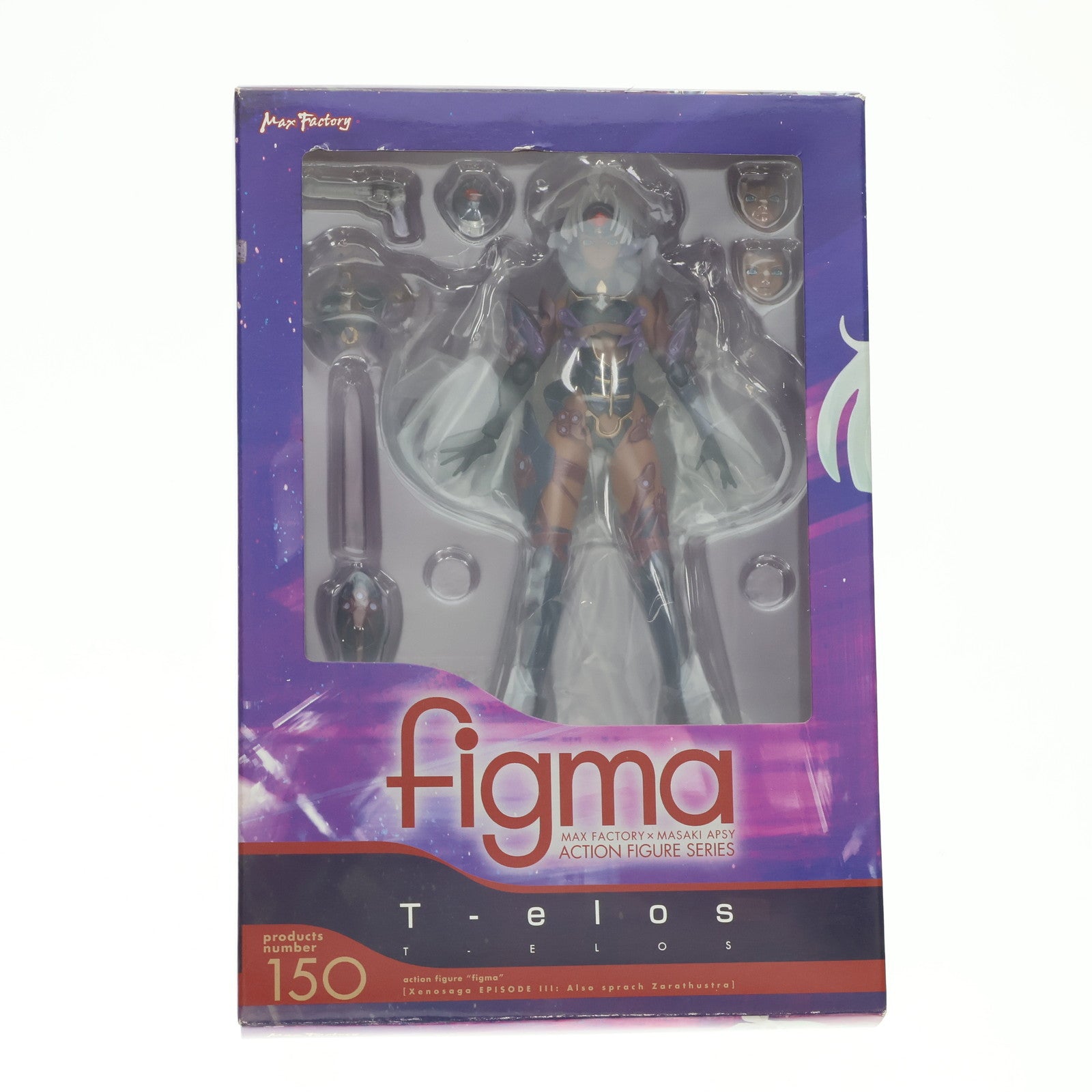 【中古即納】[FIG] figma(フィグマ) 150 T-elos(テロス) ゼノサーガ エピソードIII [ツァラトゥストラはかく語りき] 完成品 可動フィギュア マックスファクトリー(20121024)