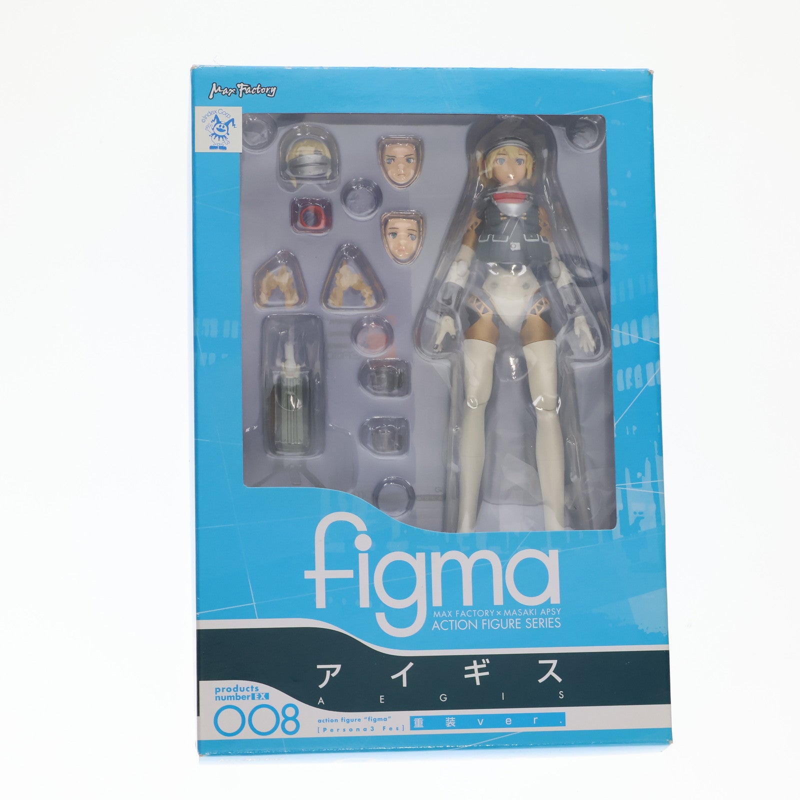 【中古即納】[FIG] ワンフェス2011夏限定 figma(フィグマ) EX-008 アイギス 重装ver. ペルソナ3フェス 完成品 可動フィギュア マックスファクトリー(20110724)