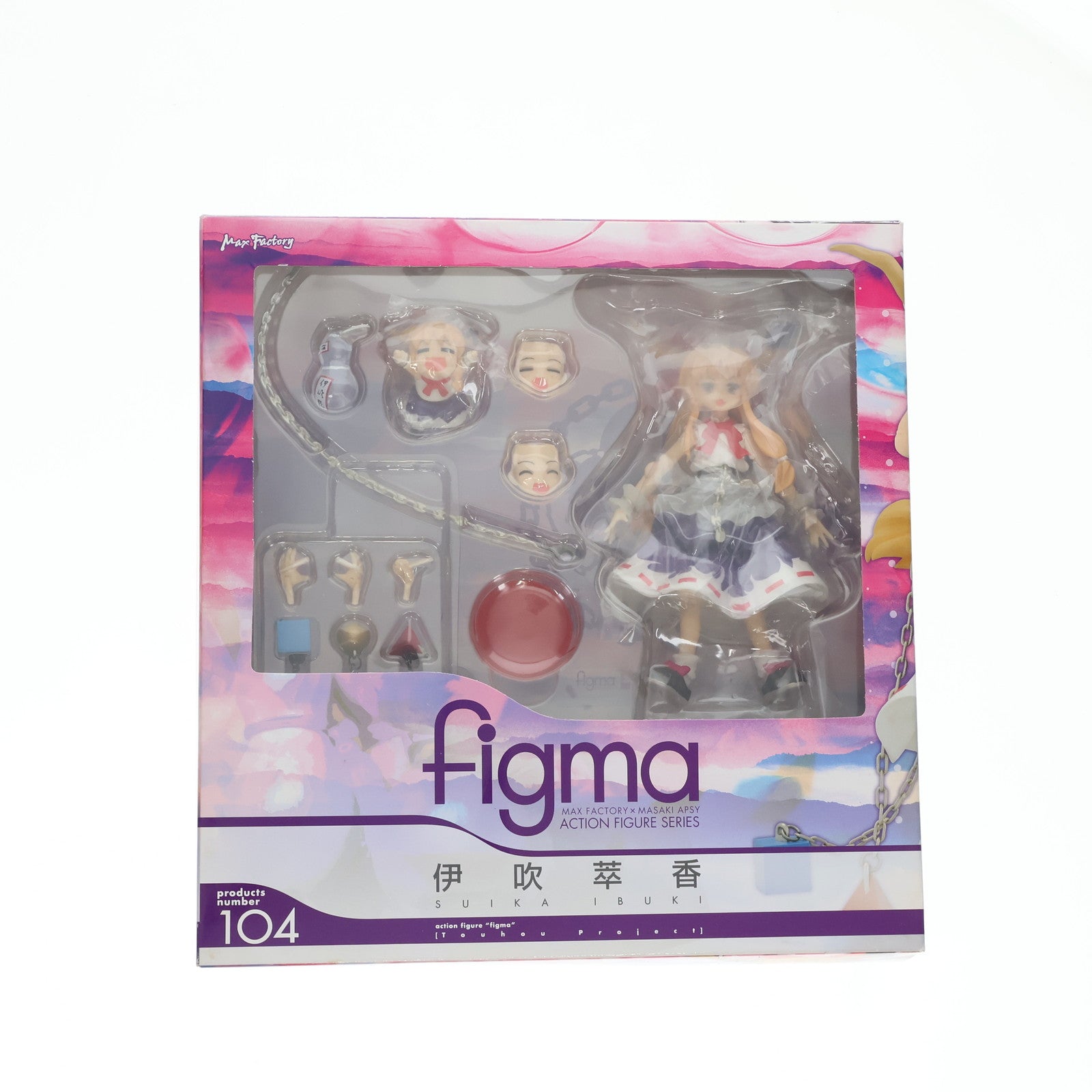 【中古即納】[FIG] figma(フィグマ) 104 伊吹萃香(いぶきすいか) 東方Project 完成品 可動フィギュア マックスファクトリー(20110831)
