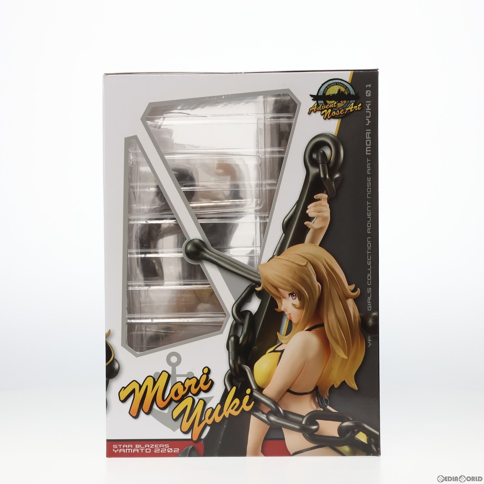 【中古即納】[FIG] ヤマトガールズコレクション 森雪(もりゆき) アドベントノーズアート 宇宙戦艦ヤマト2202 愛の戦士たち 1/8 完成品 フィギュア プレミアムバンダイ&オンラインショップ限定 メガハウス(20170531)