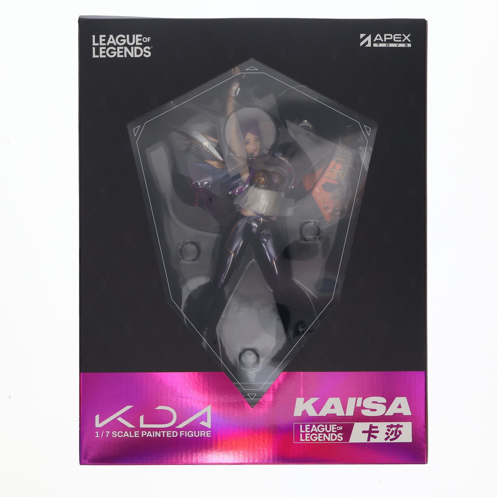 【中古即納】[FIG] 特典付属 K/DA カイ=サ リーグ・オブ・レジェンド 1/7 完成品 フィギュア APEX(エーペックス)(20250630)