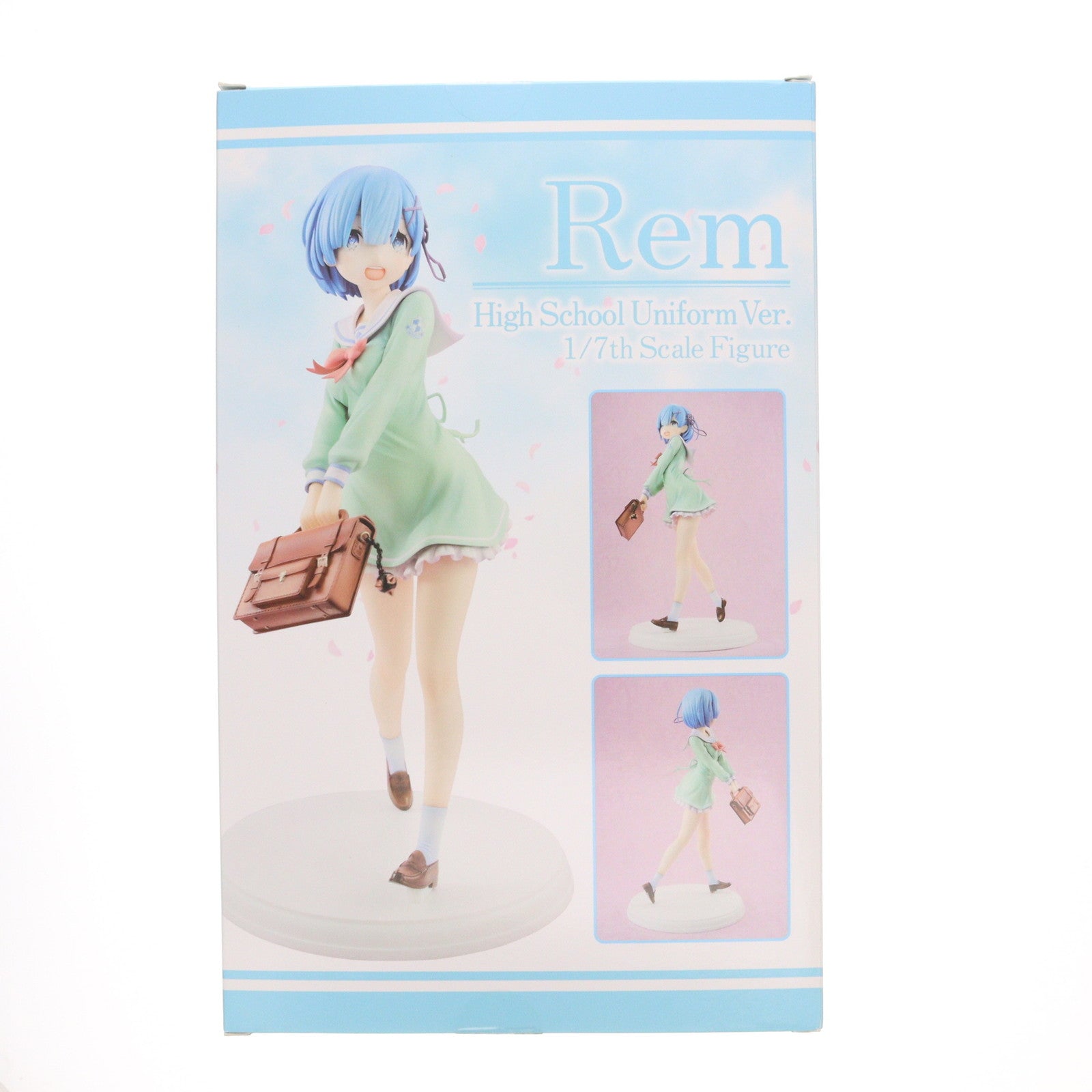 【中古即納】[FIG] レム 学生服Ver. Re:ゼロから始める異世界生活 1/7 完成品 フィギュア KADOKAWA(カドカワ)(20190207)