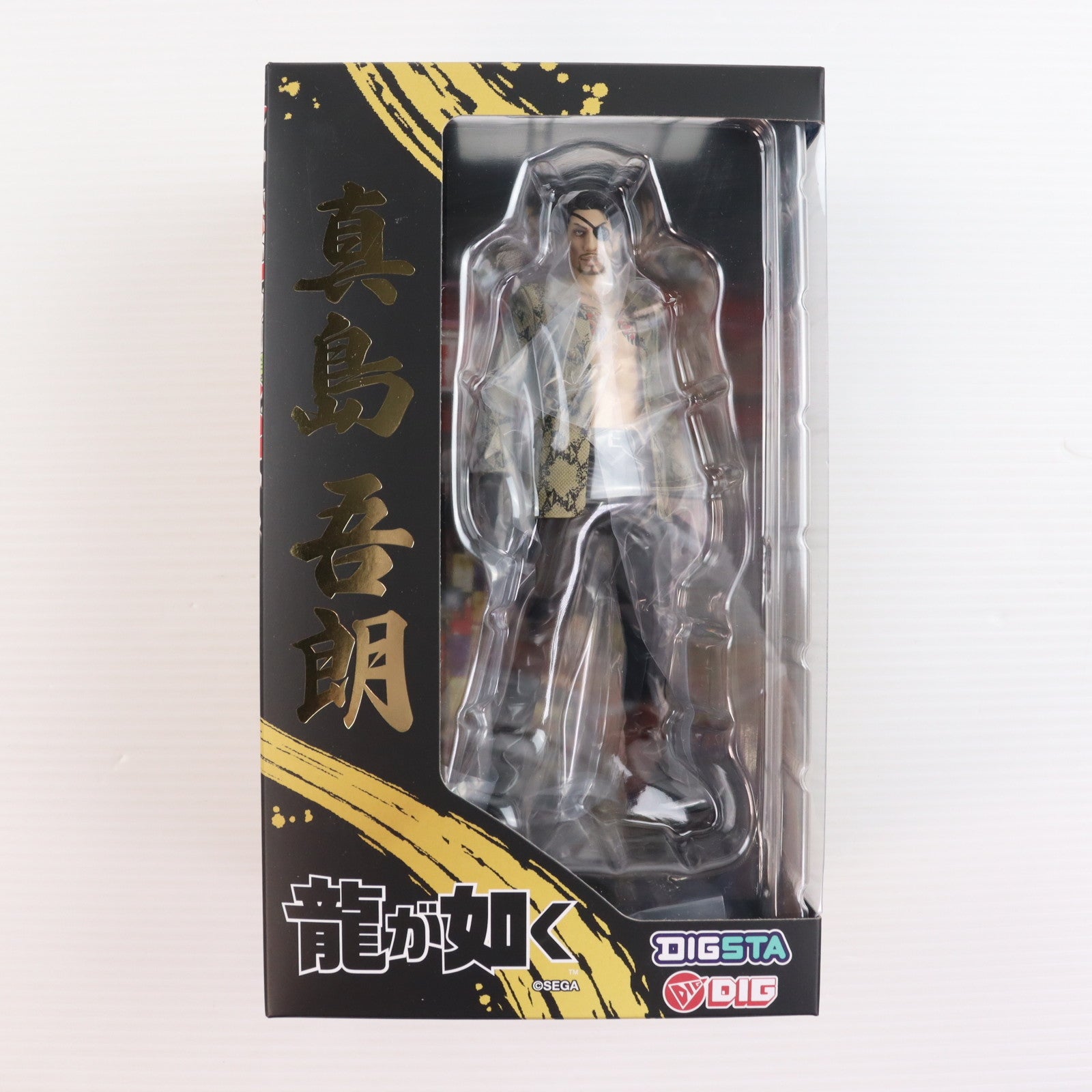 【中古即納】[FIG] (再販) セガストア限定特典付属 DIGSTA 真島吾朗(まじまごろう) 『龍が如く』 完成品 フィギュア ディーアイジー(20251031)
