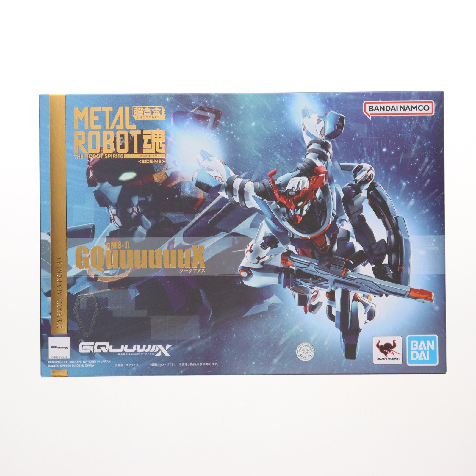 【中古即納】[FIG] METAL ROBOT魂(SIDE MS) GQuuuuuuX(ジークアクス) 機動戦士Gundam GQuuuuuuX(ガンダム ジークアクス) 完成品 可動フィギュア バンダイスピリッツ(20250830)