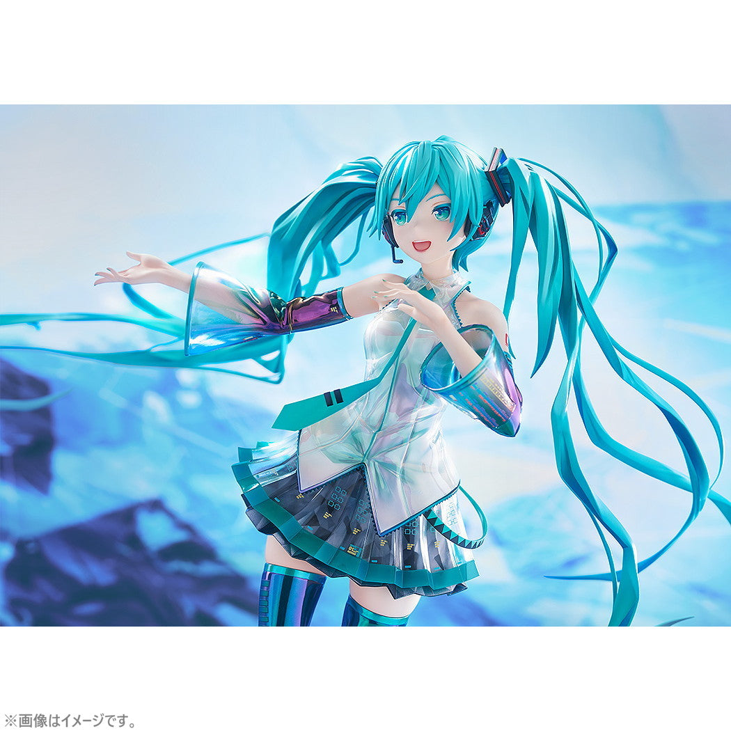 【中古即納】[FIG] 初音ミク 0x27 Eternal Stream キャラクター・ボーカル・シリーズ01 初音ミク 1/4 完成品 フィギュア グッドスマイルカンパニー(20251112)