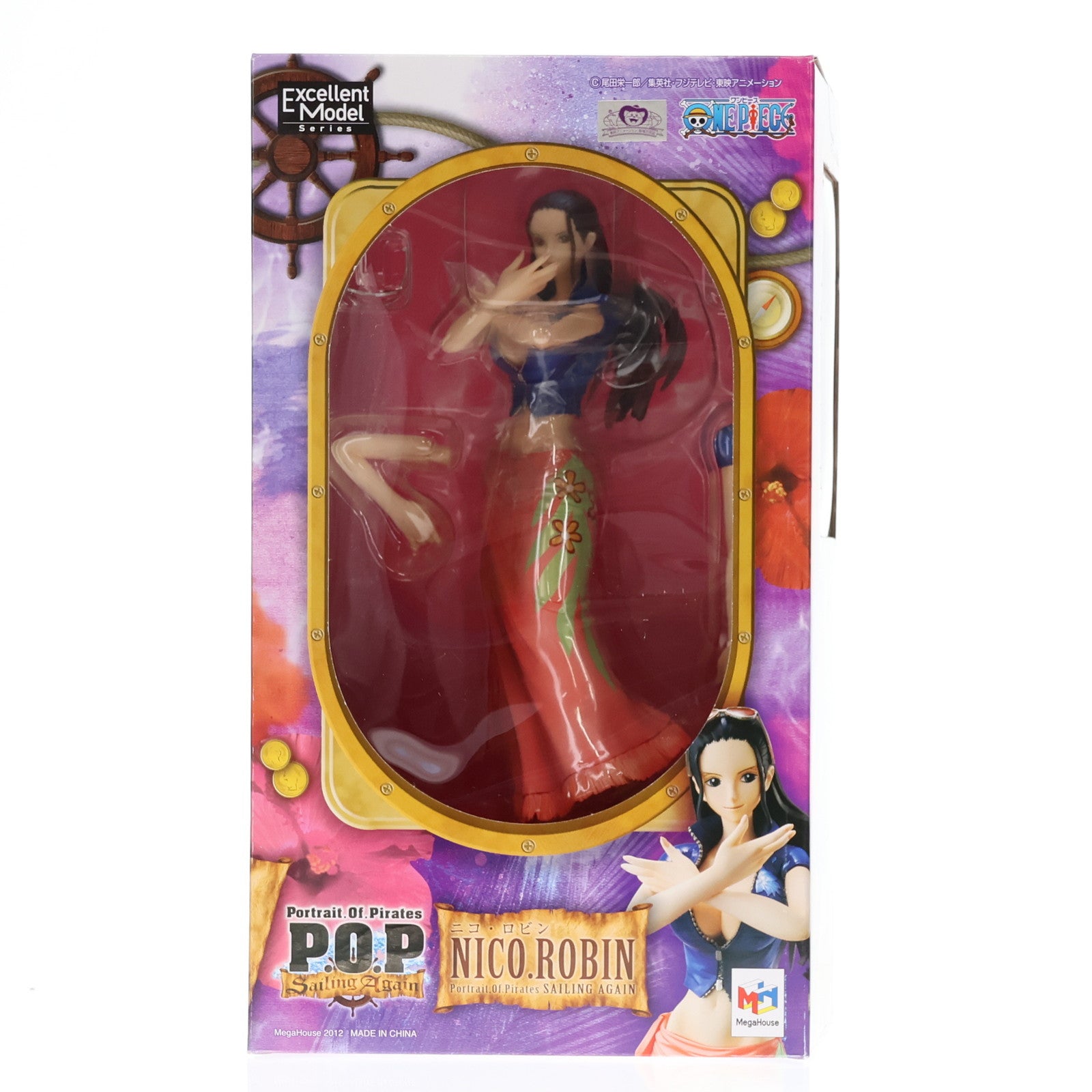 【中古即納】[FIG] Portrait.Of.Pirates P.O.P Sailing Again ニコ・ロビン ONE PIECE(ワンピース) 1/8 完成品 フィギュア メガハウス(20130929)
