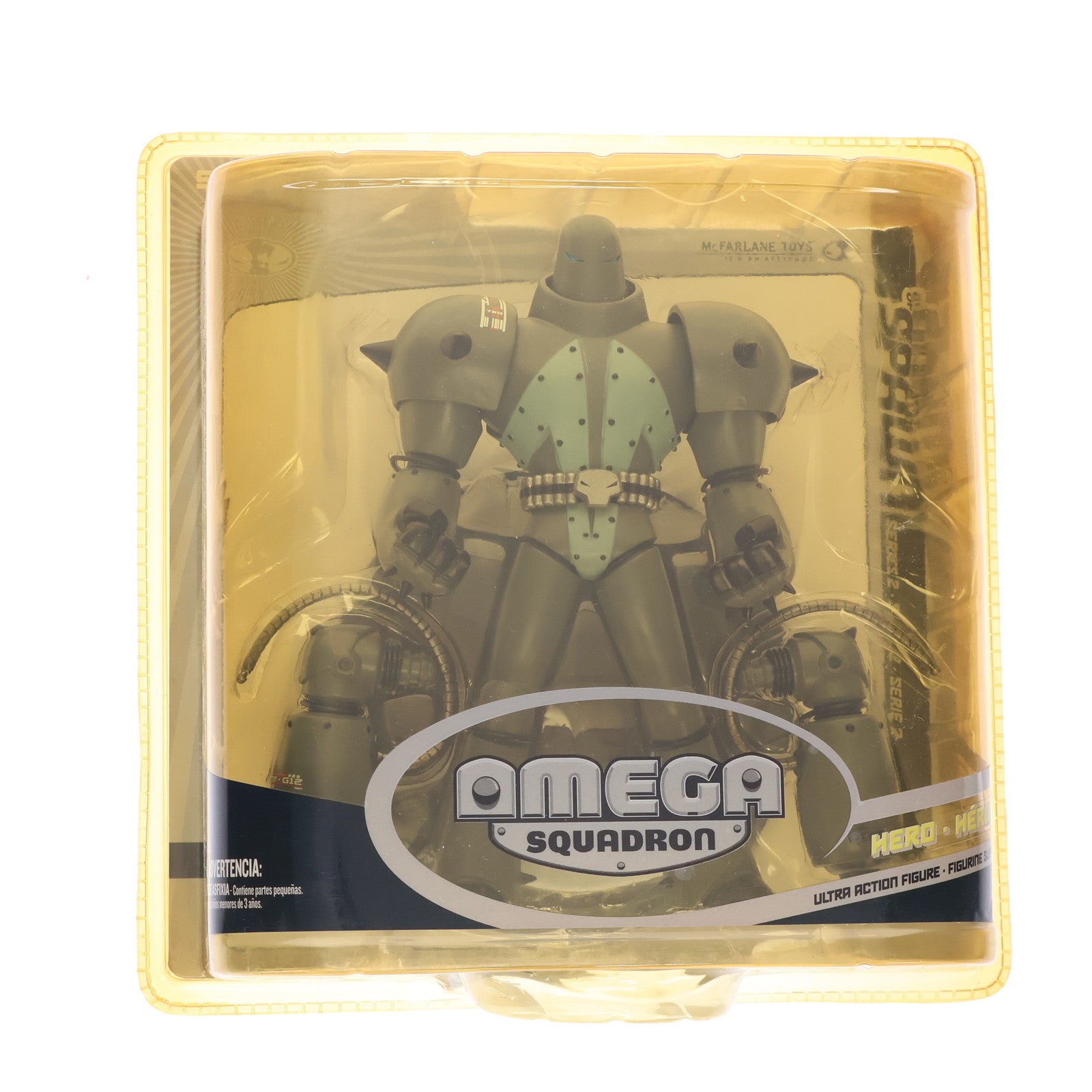 【中古即納】[FIG] スポーン32 ジ・アドベンチャー・オブ・スポーン シリーズ2 TAOS オメガ・スクアドロン SPAWN 完成品 フィギュア トミーダイレクト/マクファーレン・トイズ(20071231)