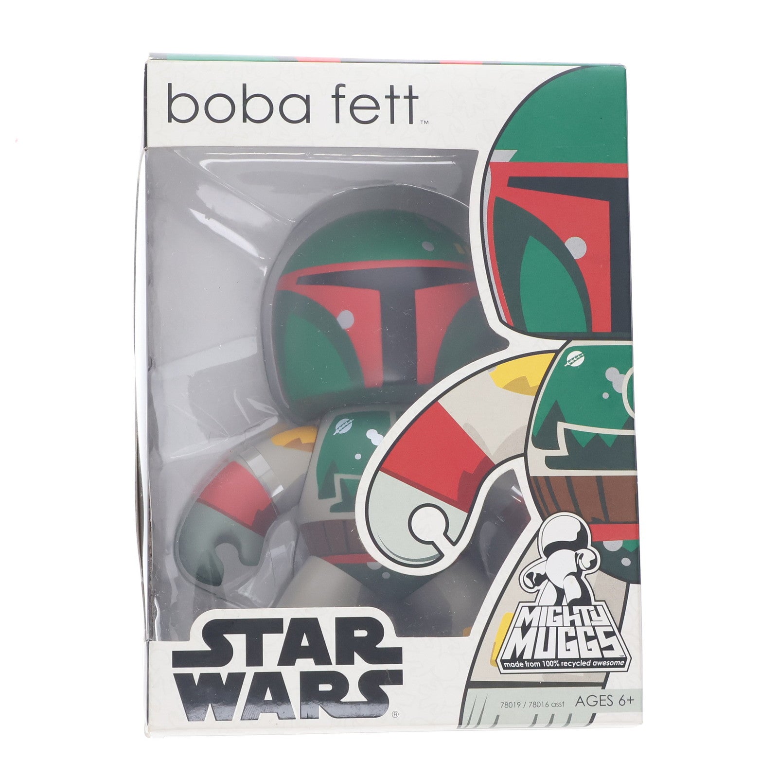 【中古即納】[FIG] Mighty Muggs(マイティ・マグ) ボバ・フェット STAR WARS(スター・ウォーズ) 完成品 フィギュア ハズブロ/ホットトイズ(19991231)