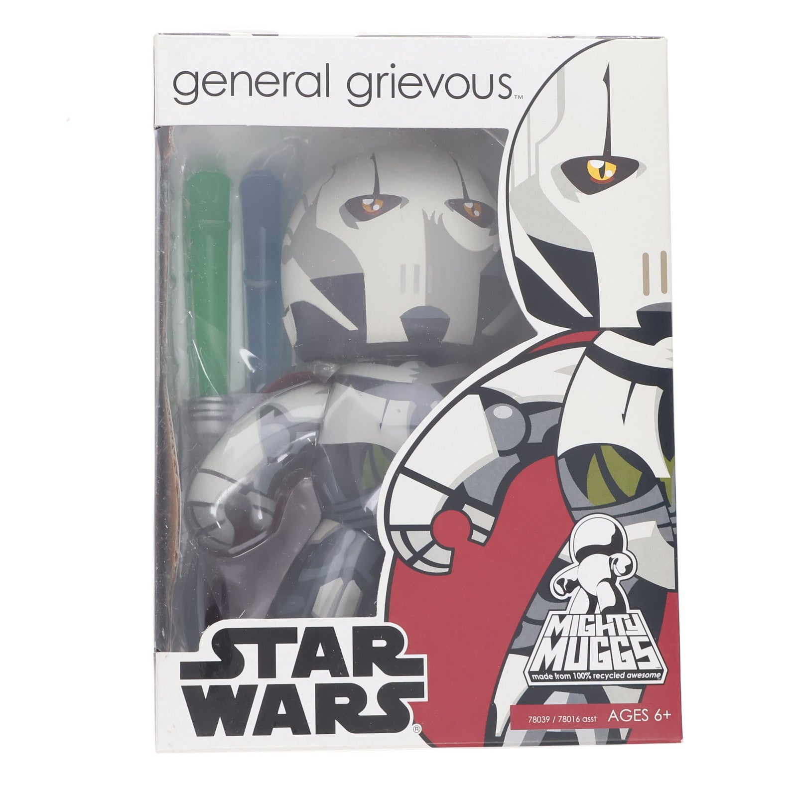 【中古即納】[FIG] マイティ・マグ グリーヴァス将軍 STAR WARS(スター・ウォーズ) 完成品 可動フィギュア(78039) トミーダイレクト/ハズブロ(20071231)