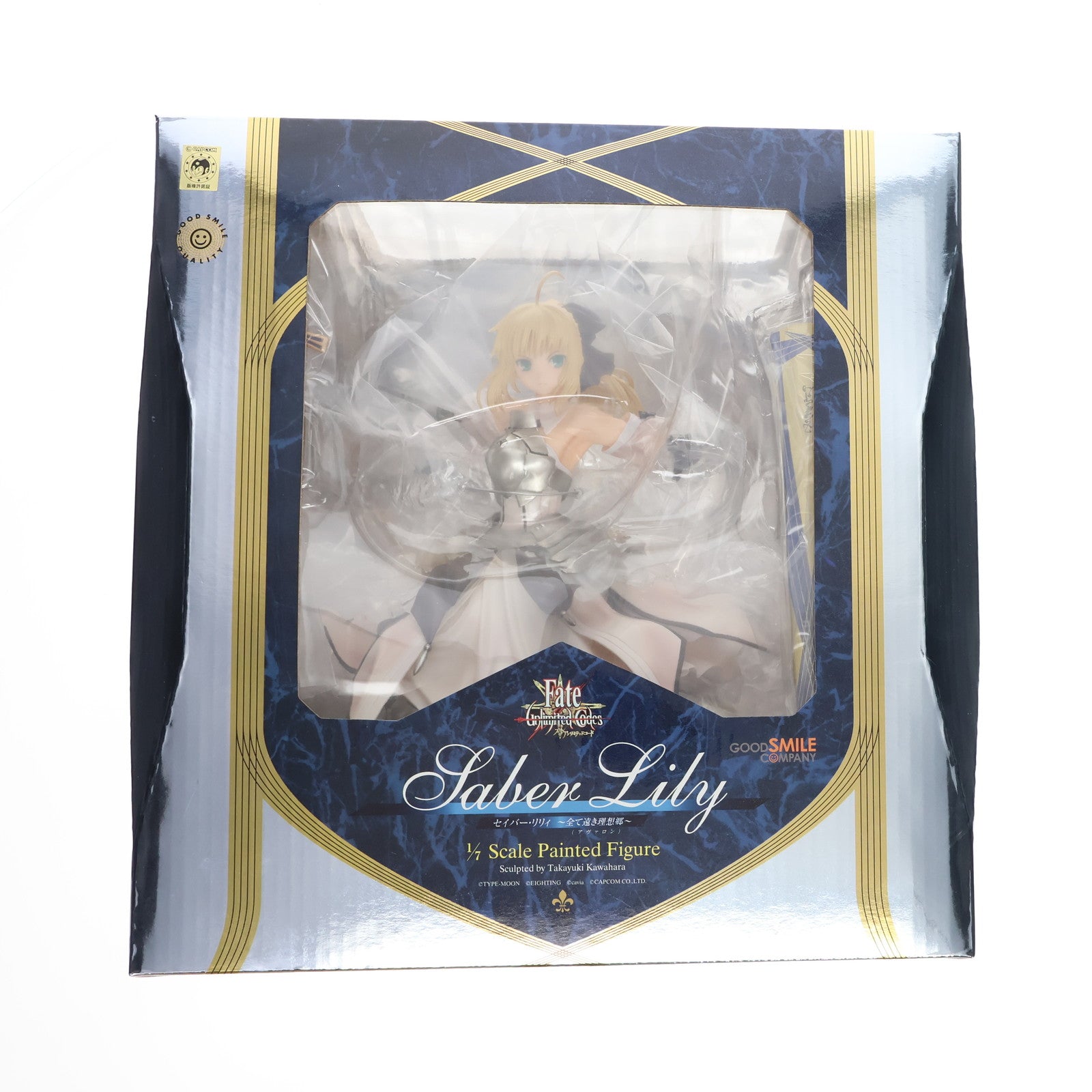 【中古即納】[FIG] セイバー・リリィ ～全て遠き理想郷(アヴァロン)～ Fate/unlimited codes(フェイト/アンリミテッドコード) 1/7 完成品 フィギュア グッドスマイルカンパニー(20120117)
