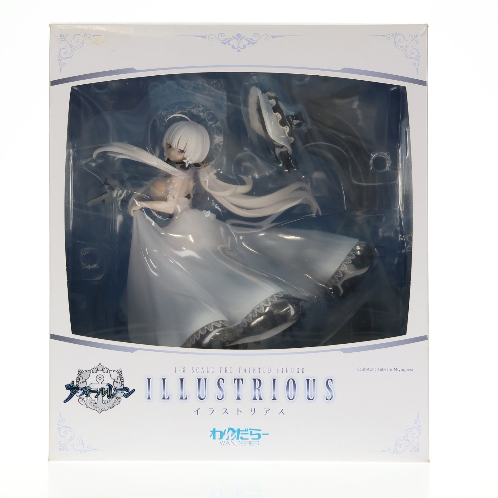 【中古即納】[FIG] イラストリアス アズールレーン 1/8 完成品 フィギュア わんだらー(20200530)