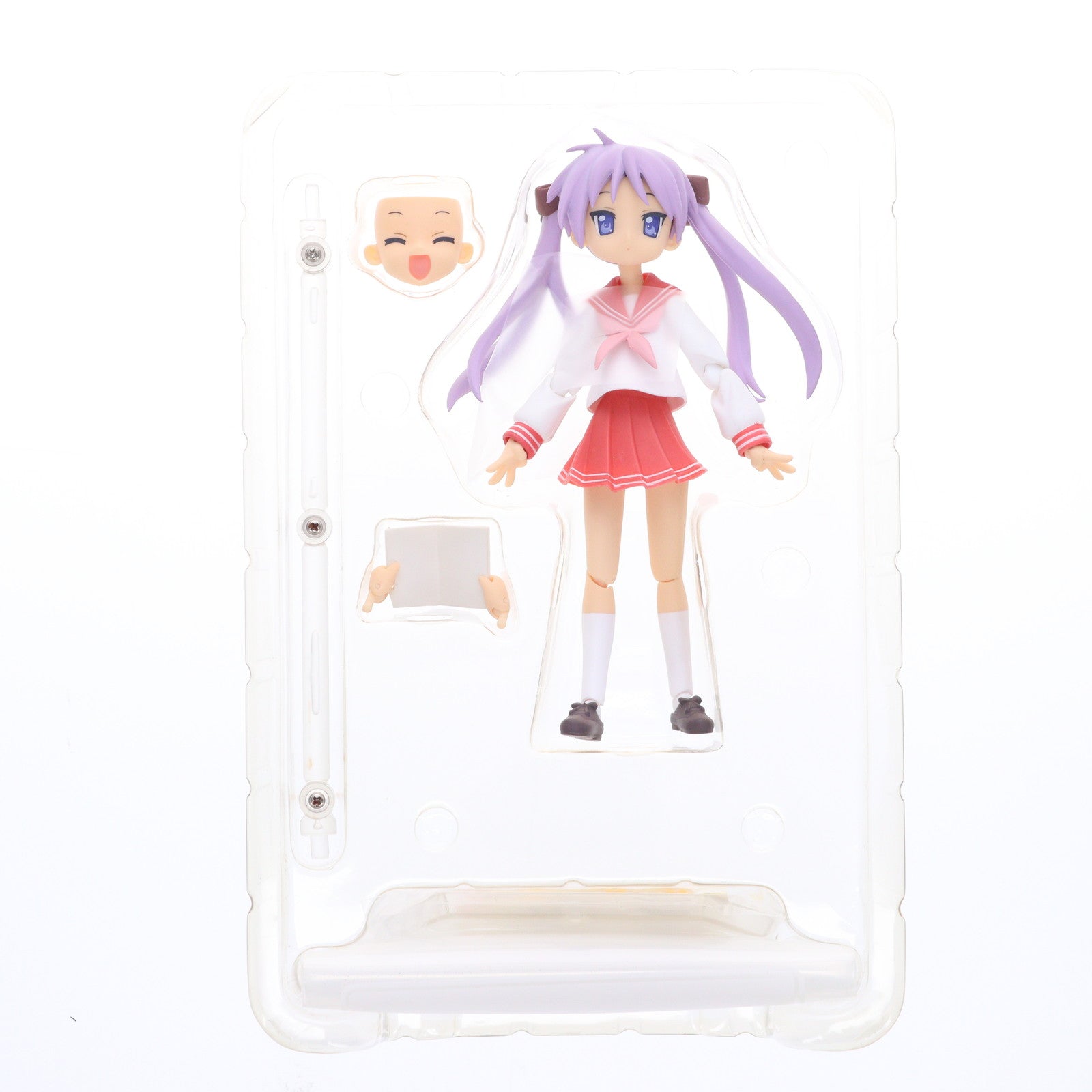 【中古即納】[FIG] figma(フィグマ) 013 柊かがみ(ひいらぎかがみ) 冬服ver. TVアニメ らき☆すた 完成品 可動フィギュア マックスファクトリー(20080913)