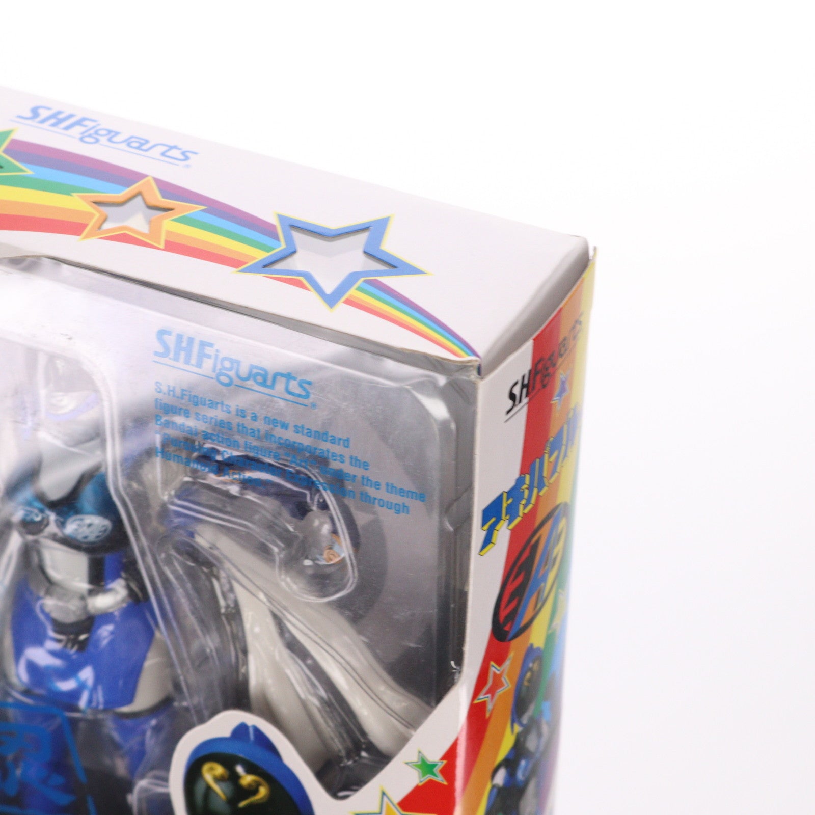 【中古即納】[FIG] S.H.Figuarts(フィギュアーツ) アキバブルー 非公認戦隊アキバレンジャー 完成品 可動フィギュア バンダイ(20120728)