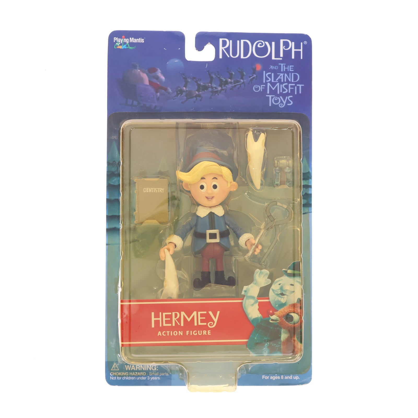 【中古即納】[FIG] HERMEY(ハーミー) ルドルフ 赤鼻のトナカイ 完成品 可動フィギュア Playing Mantis(プレイングマンティス)(19991231)