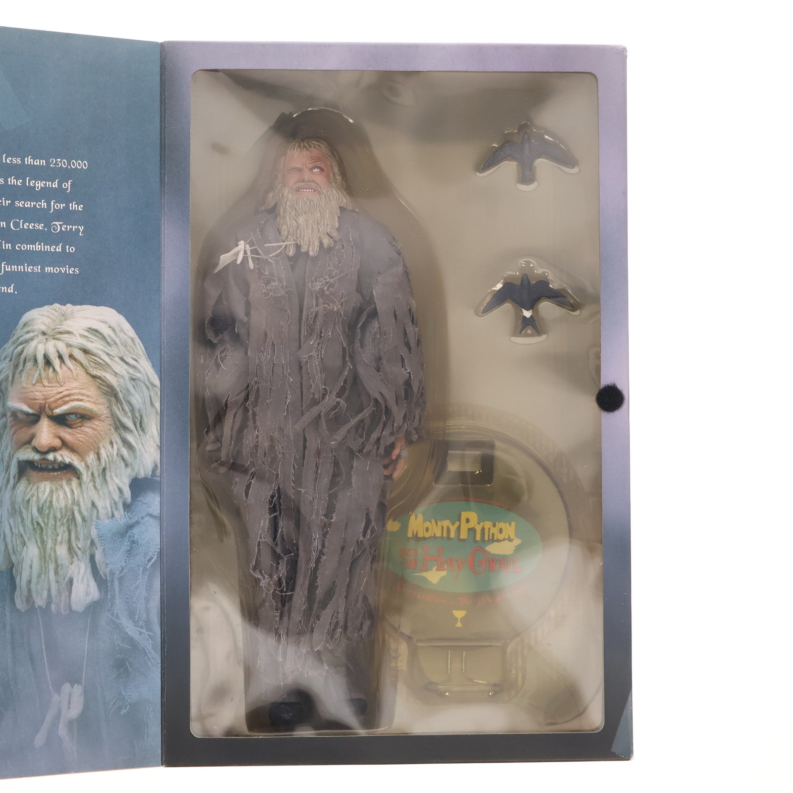 【中古即納】[FIG] The Bridgekeeper -死の橋の番人- Monty Python and the Holy Grail(モンティ パイソン アンド ホーリー グレイル) 完成品 12インチ アクションフィギュア SIDESHOW(20031231)