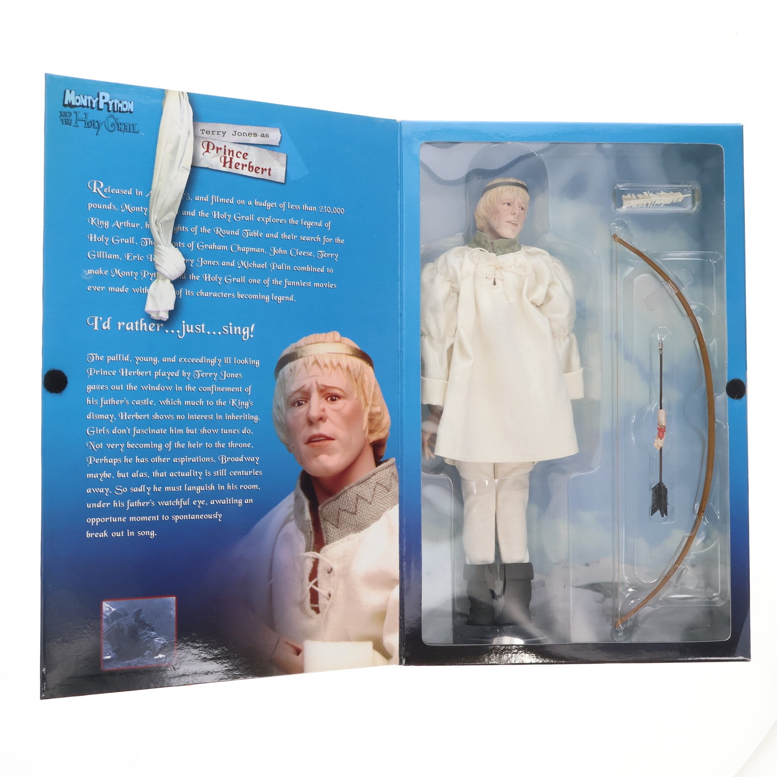 【中古即納】[FIG] Terry Jones as Prince Herbert -テリー・ジョーンズ(ハーバート王子)- Monty Python and the Holy Grail(モンティ パイソン アンド ホーリー グレイル) 1/6 完成品 12インチ アクションフィギュア(3714) SIDESHOW(20031231)