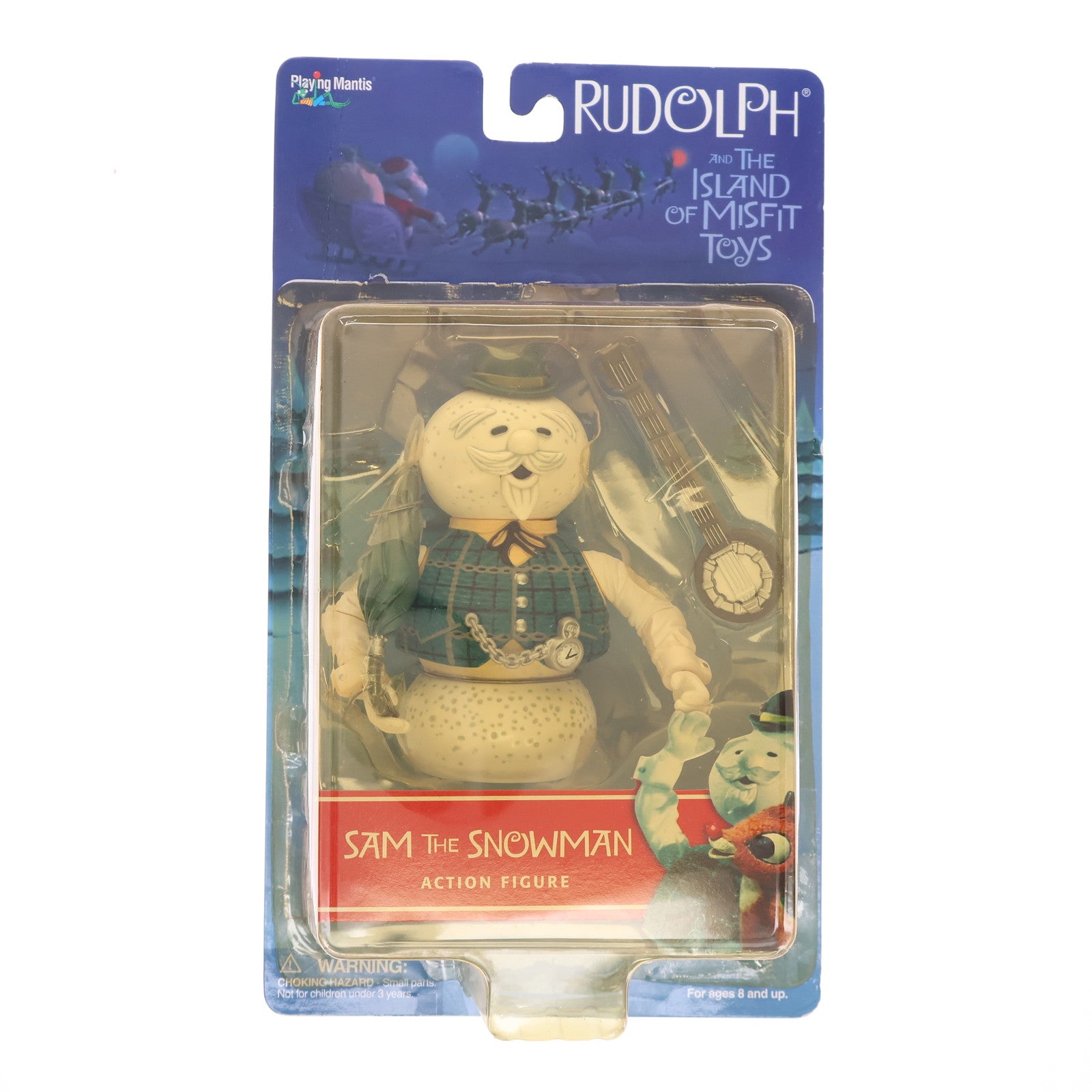 【中古即納】[FIG] Sam The Snowman(サム・ザ・スノーマン) ルドルフ 赤鼻のトナカイ 完成品 アクションフィギュア Playing Mantis(プレイングマンティス)(20011231)
