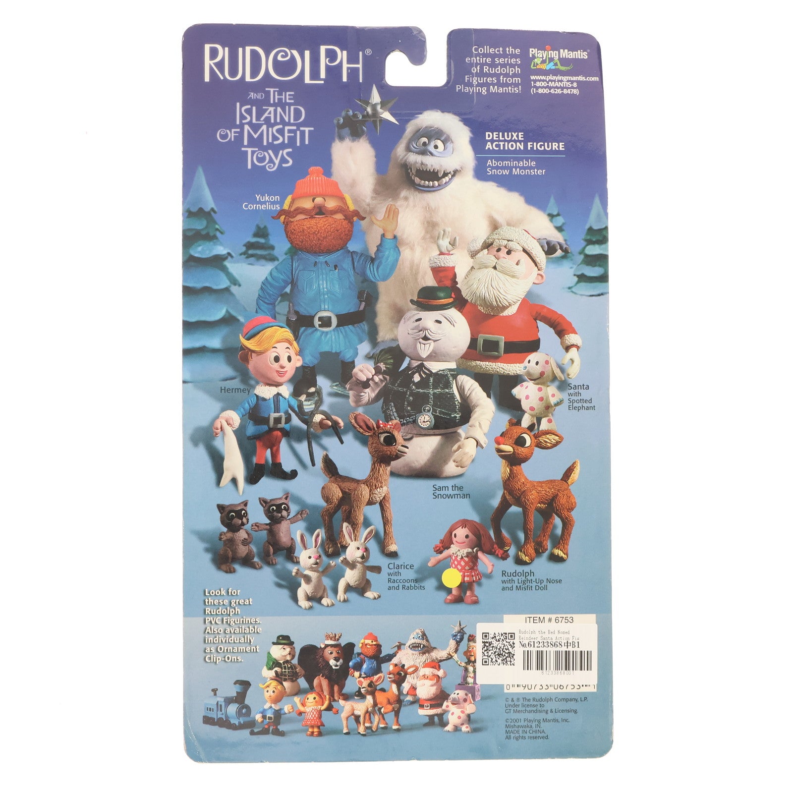 【中古即納】[FIG] Santa(サンタ) ルドルフ 赤鼻のトナカイ 完成品 アクションフィギュア Playing Mantis(プレイングマンティス)(20011231)