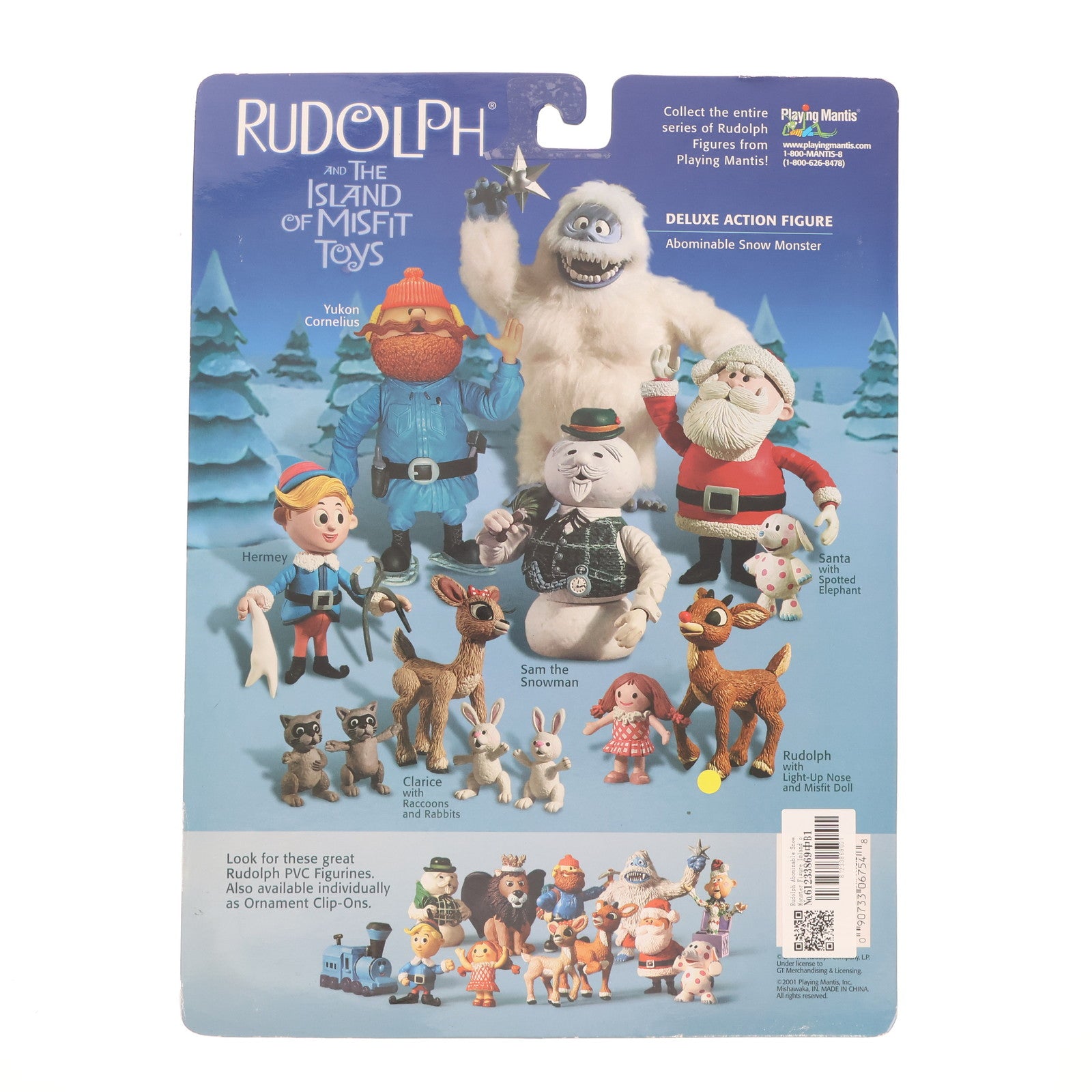 【中古即納】[FIG] Abominable Snow Monster(アボミナブル・スノーモンスター)(バンブル) ルドルフ 赤鼻のトナカイ 完成品 アクションフィギュア Playing Mantis(プレイングマンティス)(20011231)
