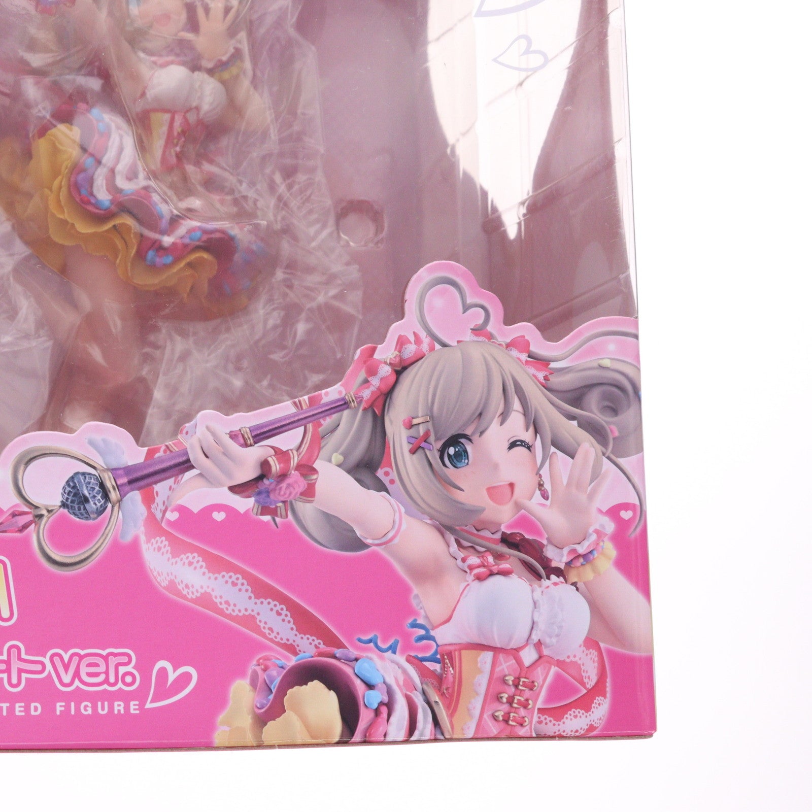 【中古即納】[FIG] 佐藤心(さとうしん) はぁとトゥハートver. アイドルマスター シンデレラガールズ 1/8 完成品 フィギュア(AMIF-CG-004) 大網(20191128)