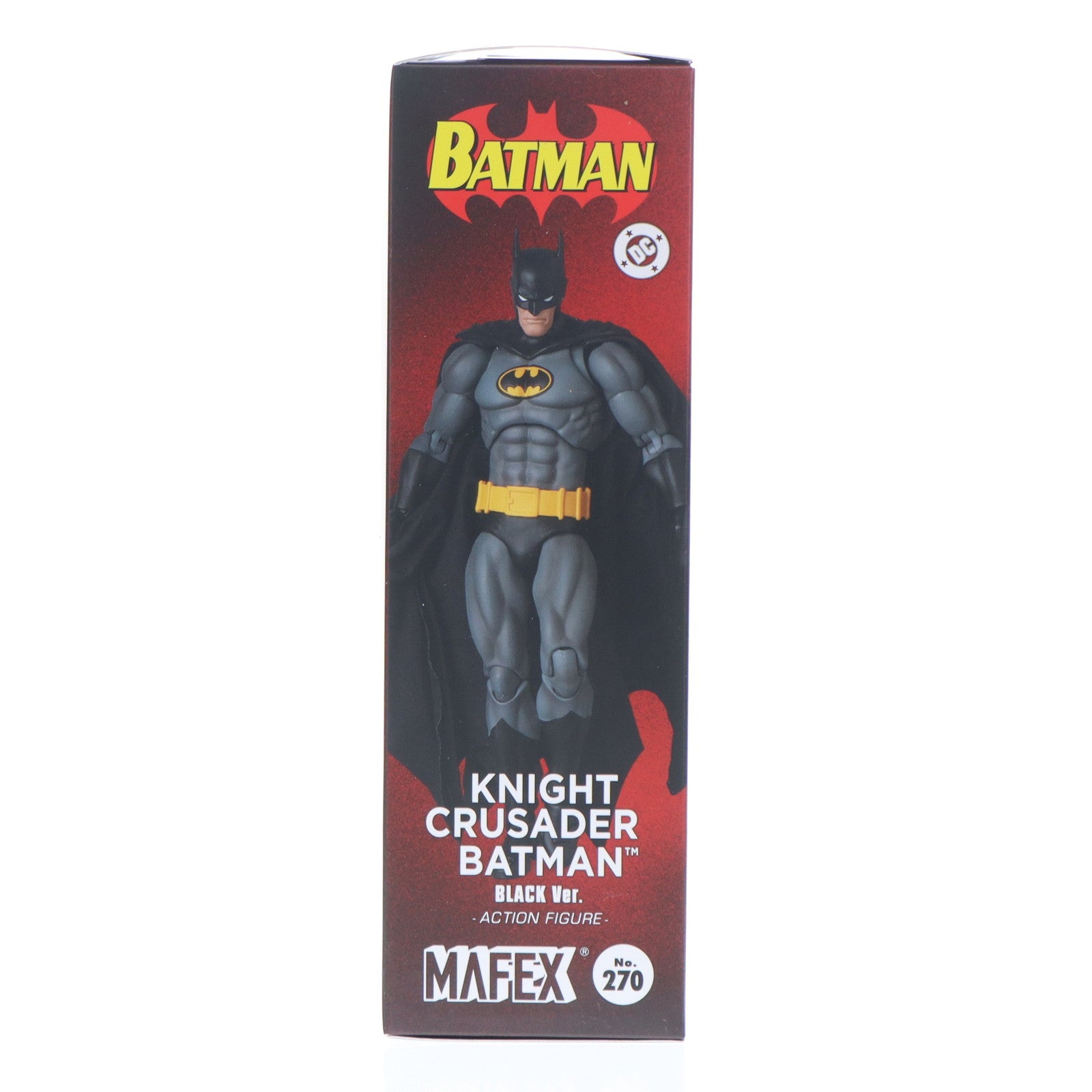 【中古即納】[FIG] マフェックス No.270 MAFEX KNIGHT CRUSADER BATMAN(バットマン) BLACK Ver. 完成品 可動フィギュア メディコム・トイ(20250726)