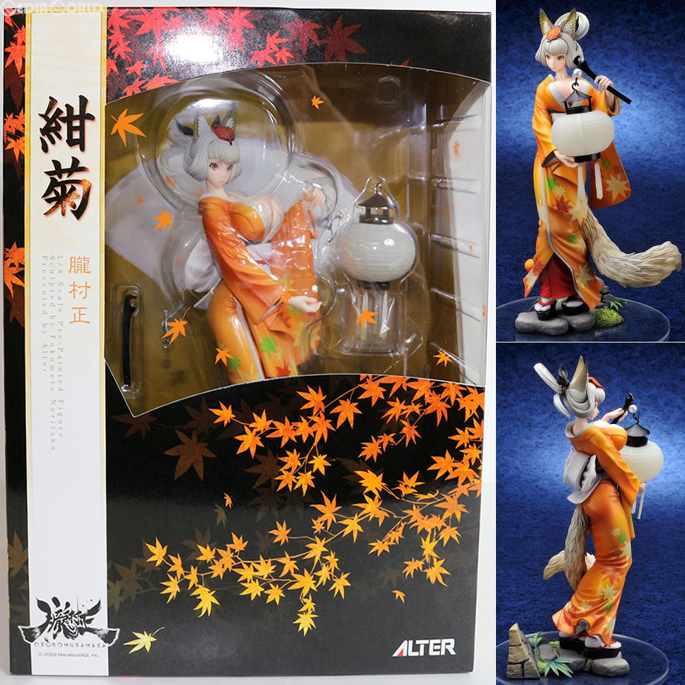 【中古即納】[FIG] 紺菊(こんぎく) 朧村正(おぼろむらまさ) 1/8 完成品 フィギュア アルター(20130511)