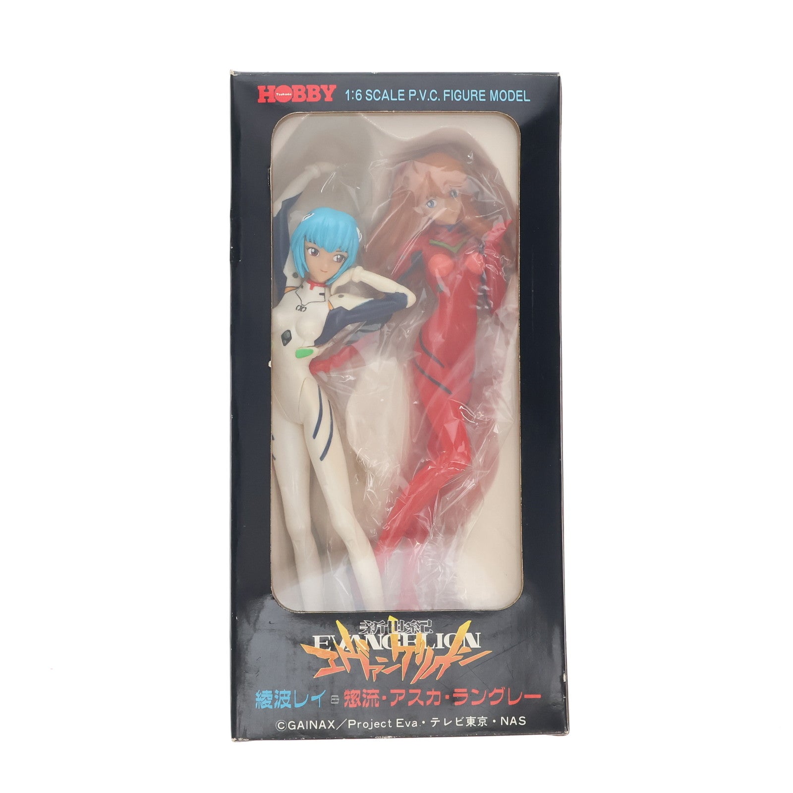 【中古即納】[FIG] レイ&アスカ プラグスーツVer. 新世紀エヴァンゲリオン 1/6 完成品 フィギュア ツクダホビー(19991231)