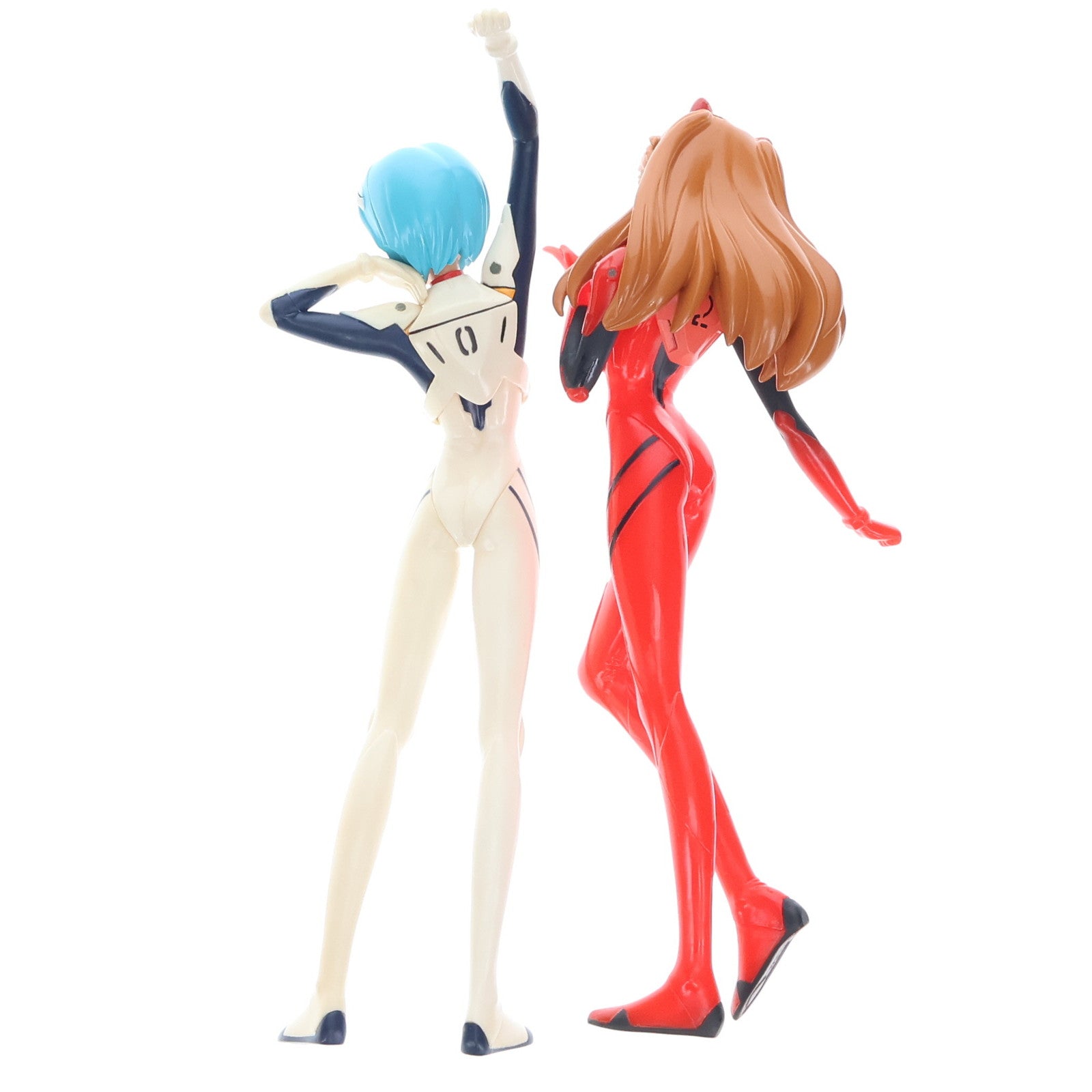 【中古即納】[FIG] レイ&アスカ プラグスーツVer. 新世紀エヴァンゲリオン 1/6 完成品 フィギュア ツクダホビー(19991231)