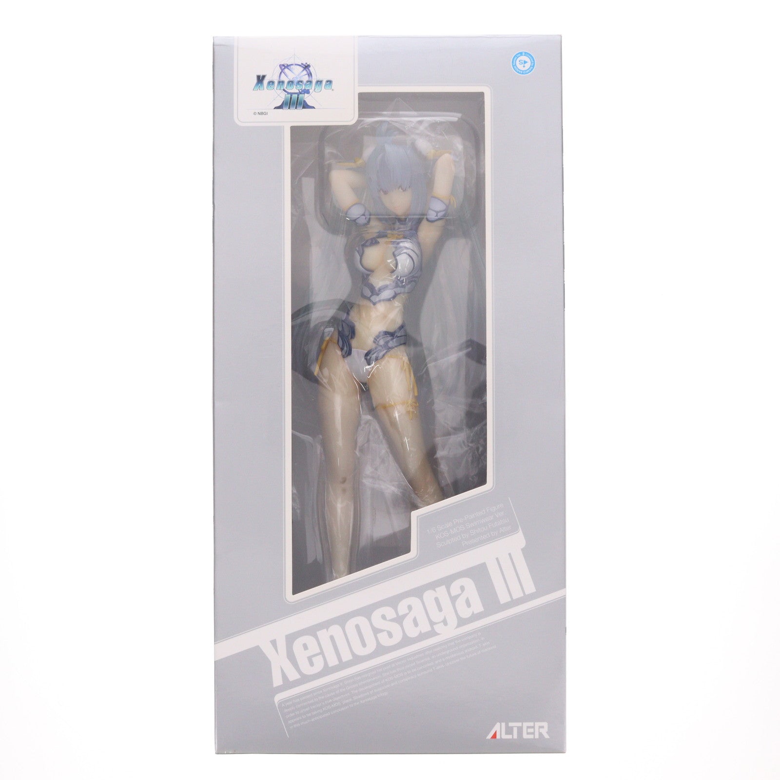 【中古即納】[FIG] (再販) KOS-MOS(コスモス) 水着ver. ゼノサーガ エピソードIII[ツァラトゥストラはかく語りき] 1/6 完成品 フィギュア アルター(20090131)