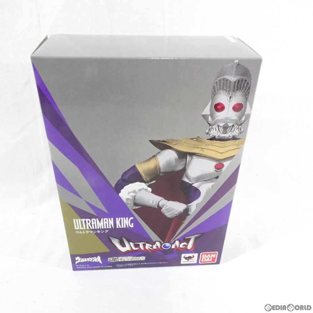 【中古即納】[FIG] 魂ウェブ商店限定 ULTRA-ACT(ウルトラアクト) ウルトラマンキング ウルトラマンレオ 完成品 可動フィギュア バンダイ(20141130)