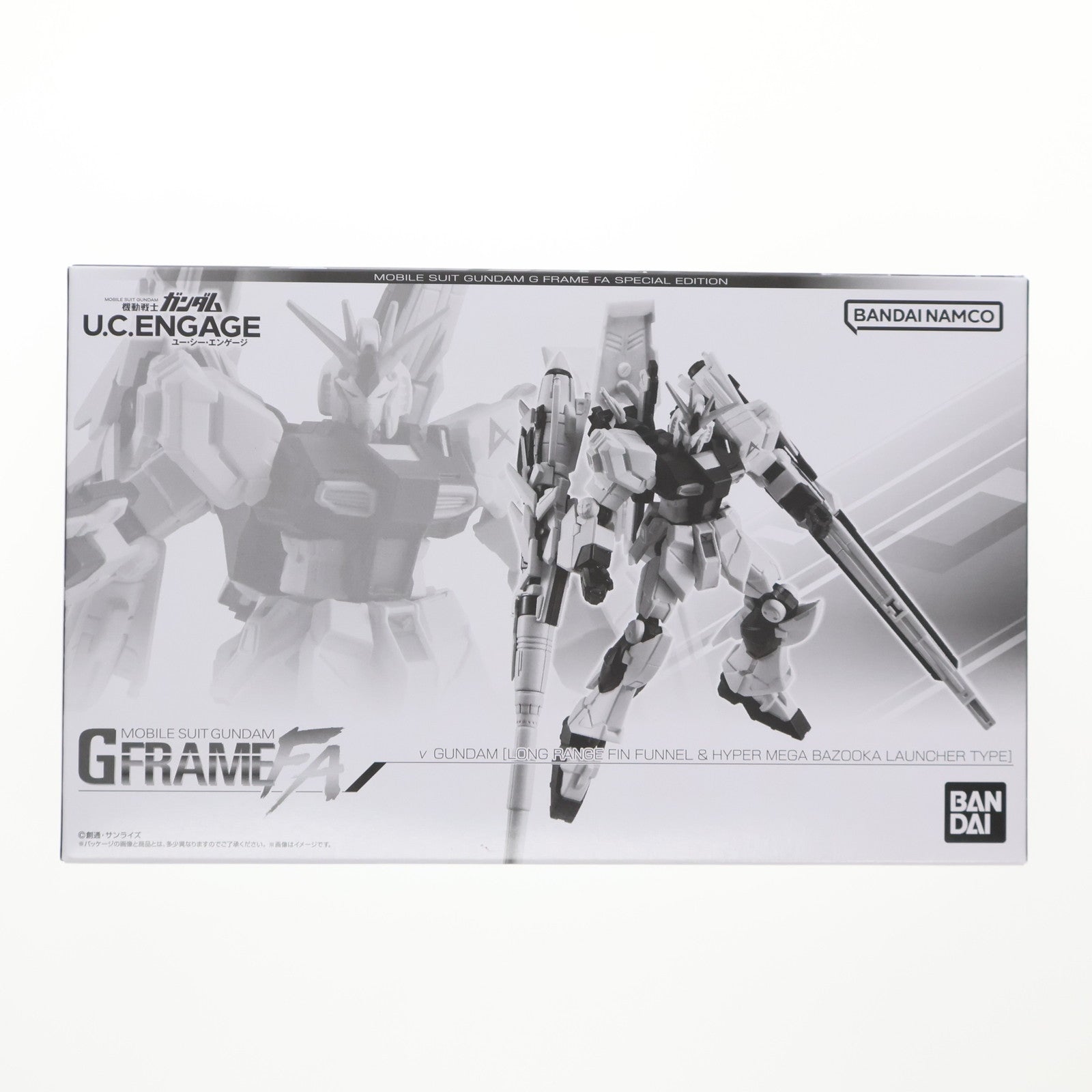 【中古即納】[FIG] (食玩) プレミアムバンダイ限定 機動戦士ガンダム GフレームFA νガンダム(LFF&HMBL装備) 機動戦士ガンダム U.C. ENGAGE 可動フィギュア バンダイ(20250831)